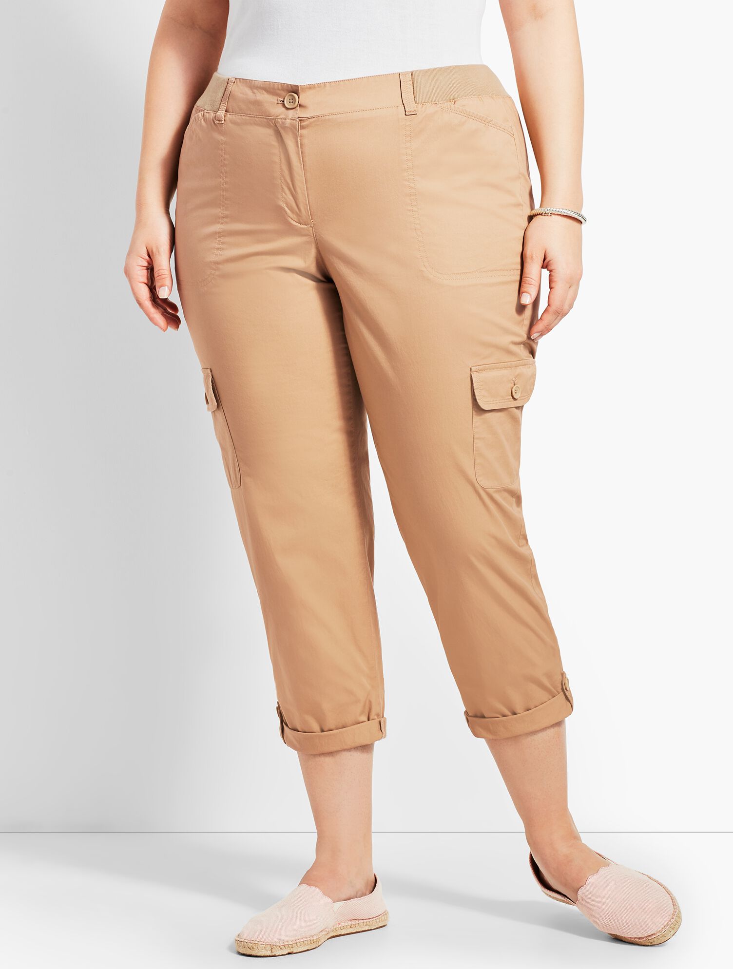 Poplin Relaxed Crop