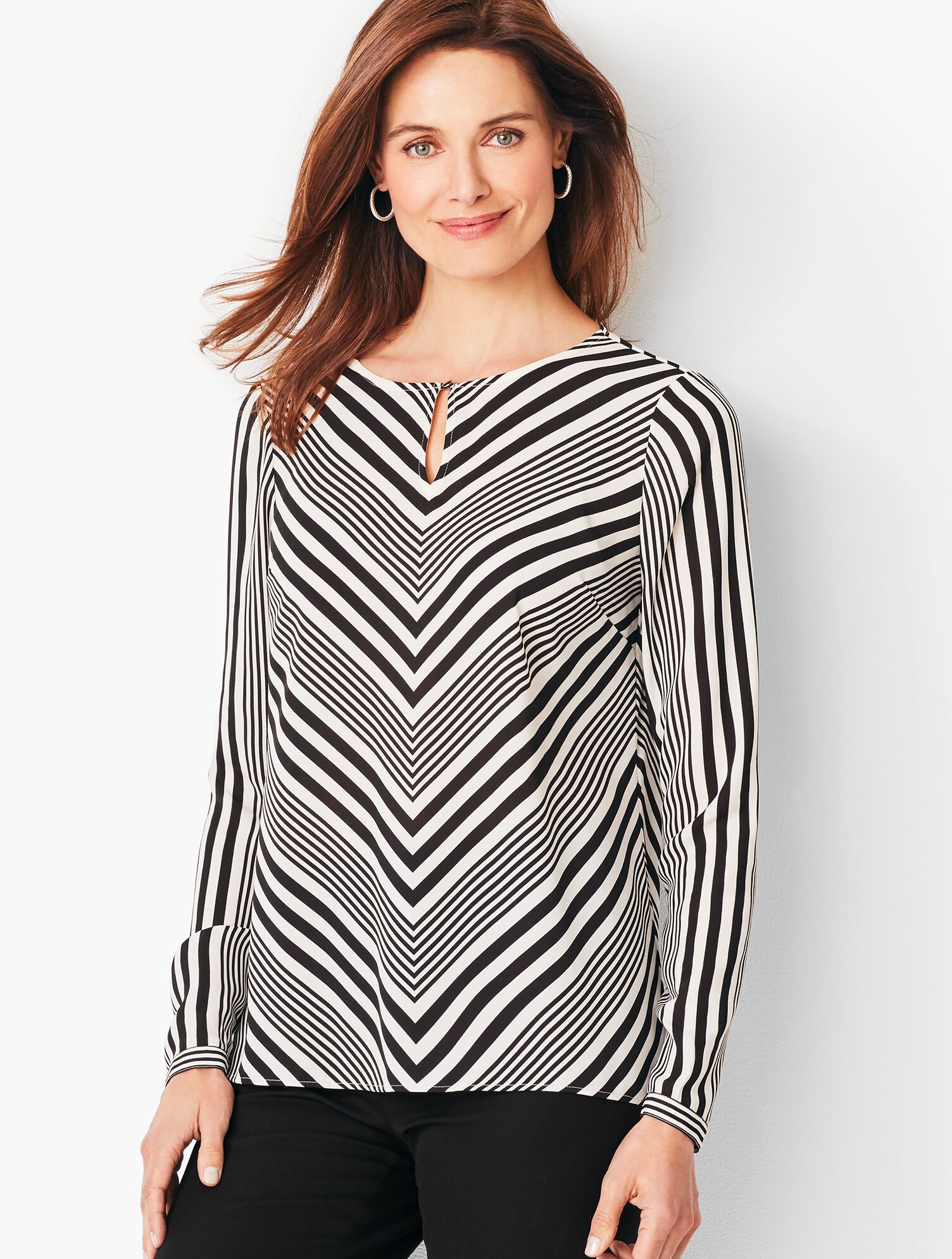 V-Stripe Top