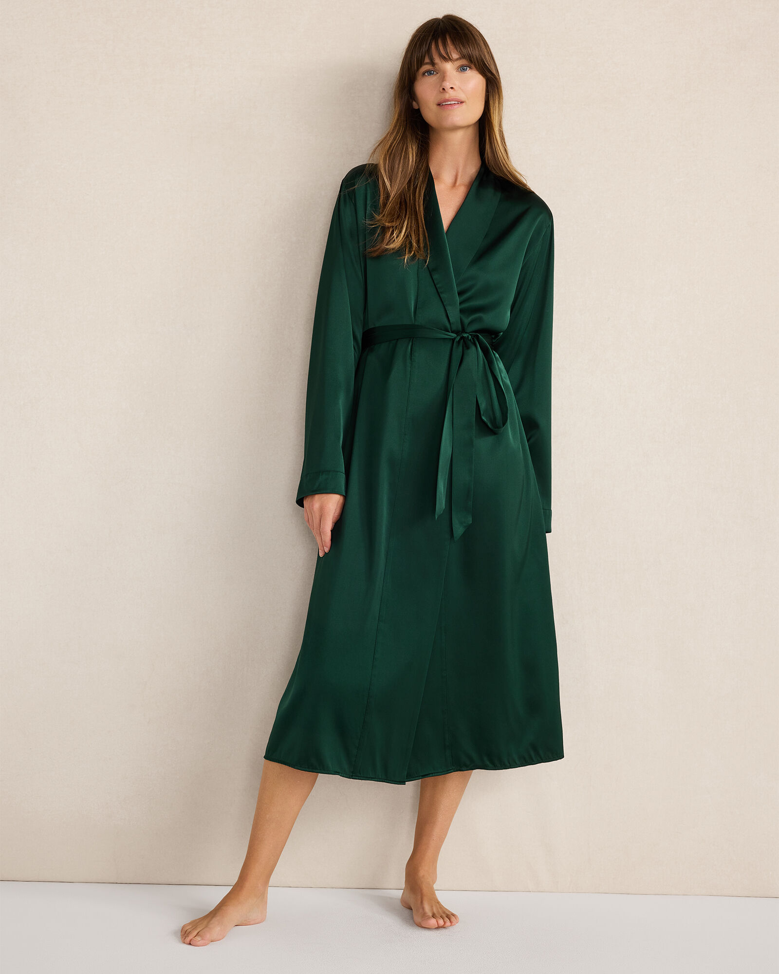 Washable Silk Robe