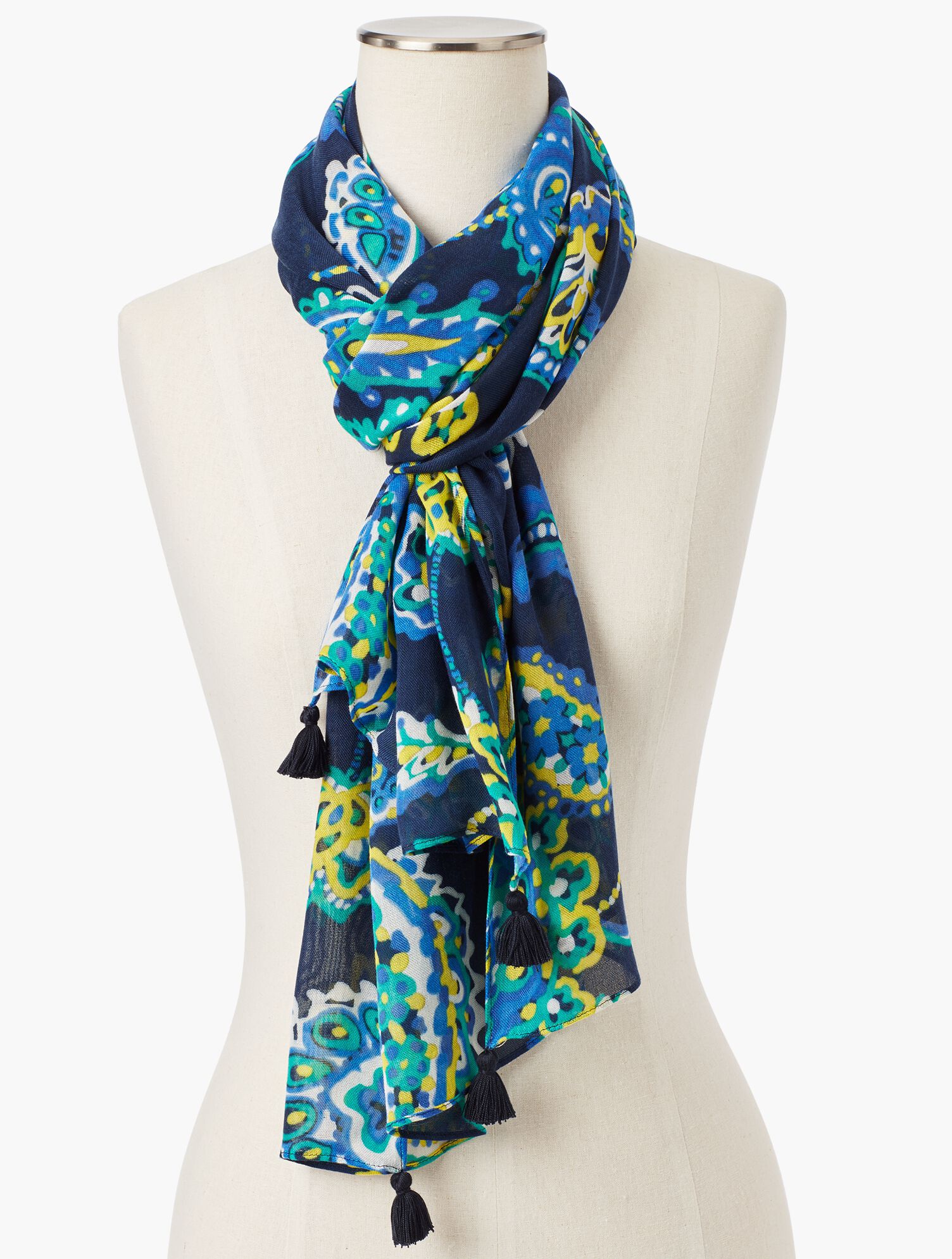 Pop Paisley Scarf