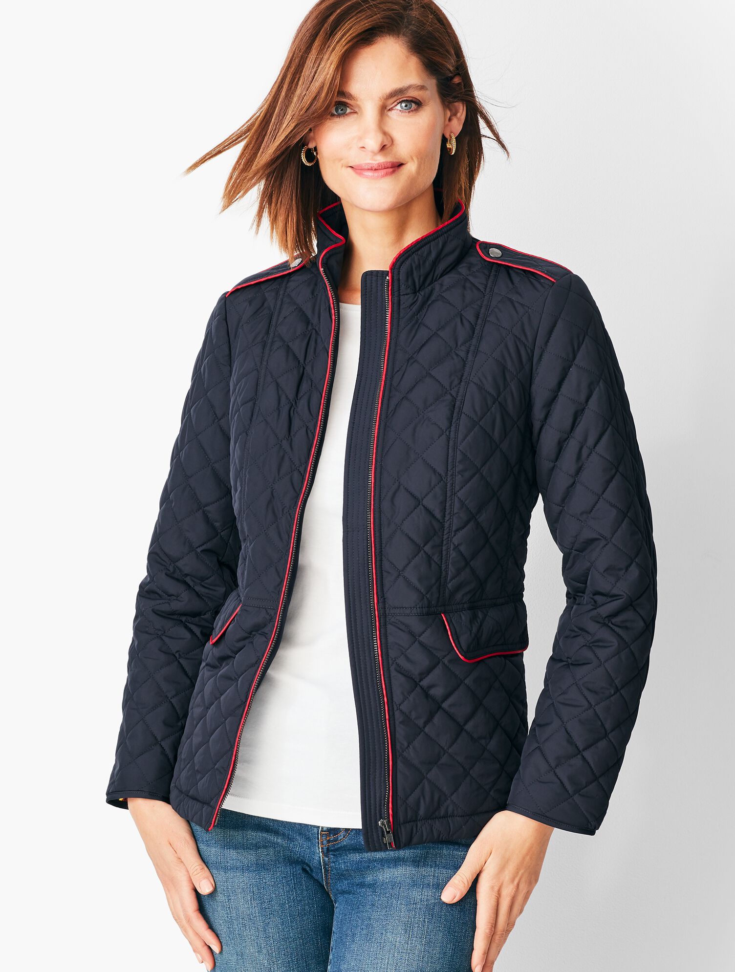 Quilted Military Coat