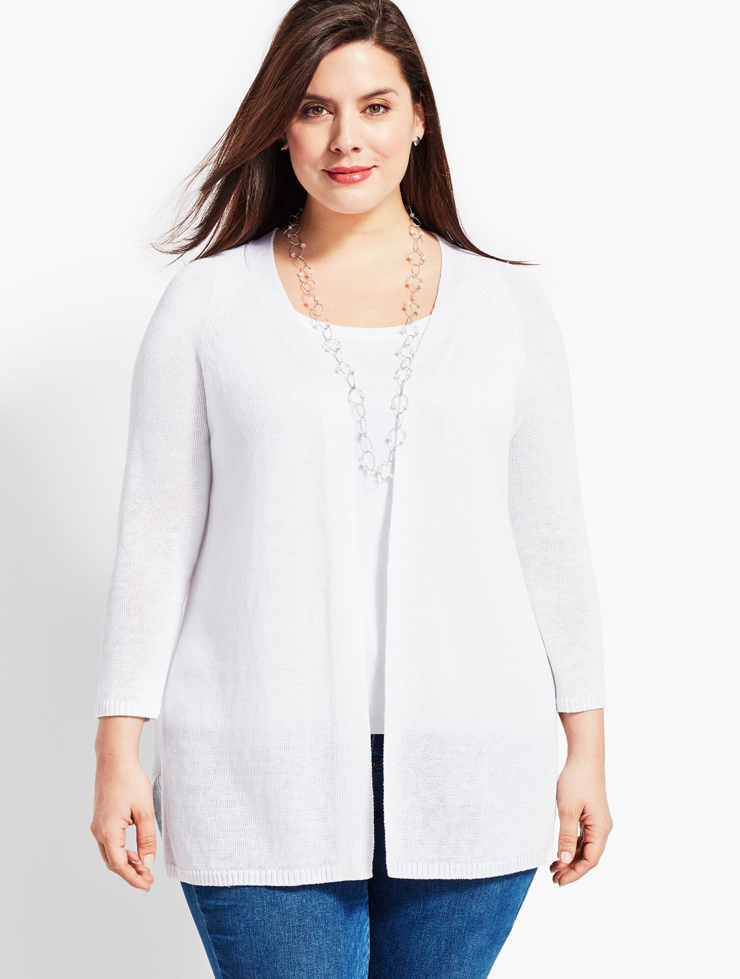 No-Close Linen Cardigan