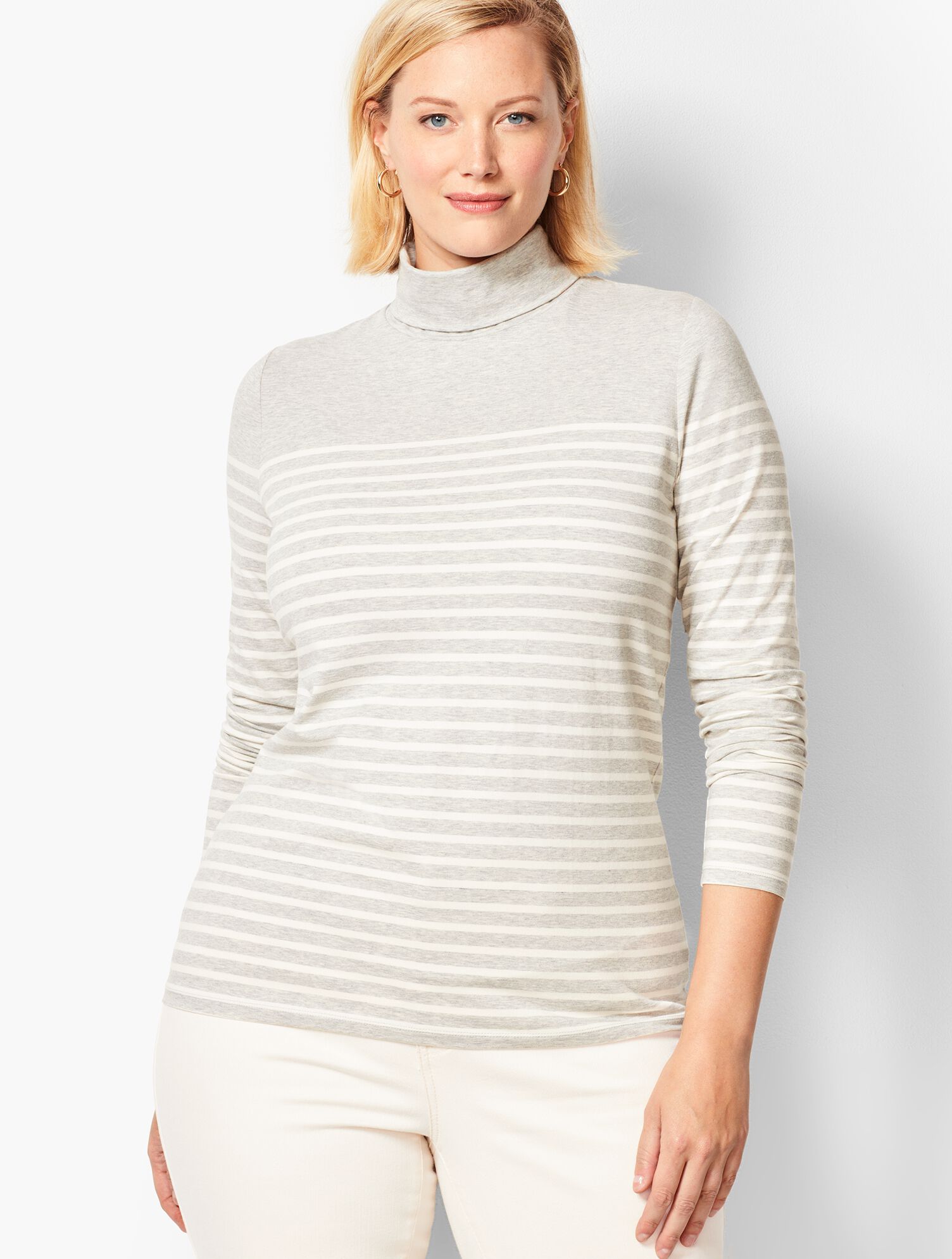 Princeton Stripe Turtleneck - Breton Stripe