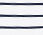 Knot Button Shoulder Tee - Love Stripe