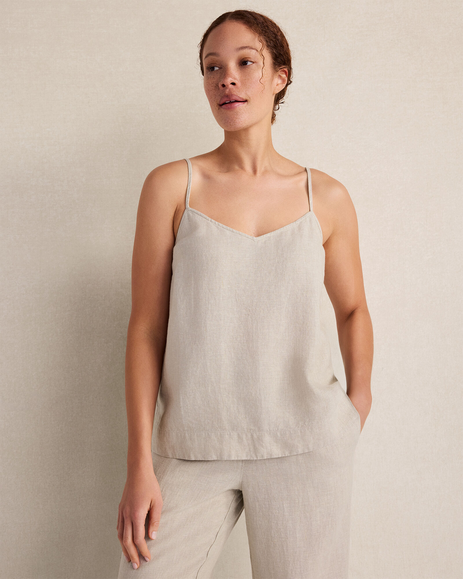 Luxe Linen Cami