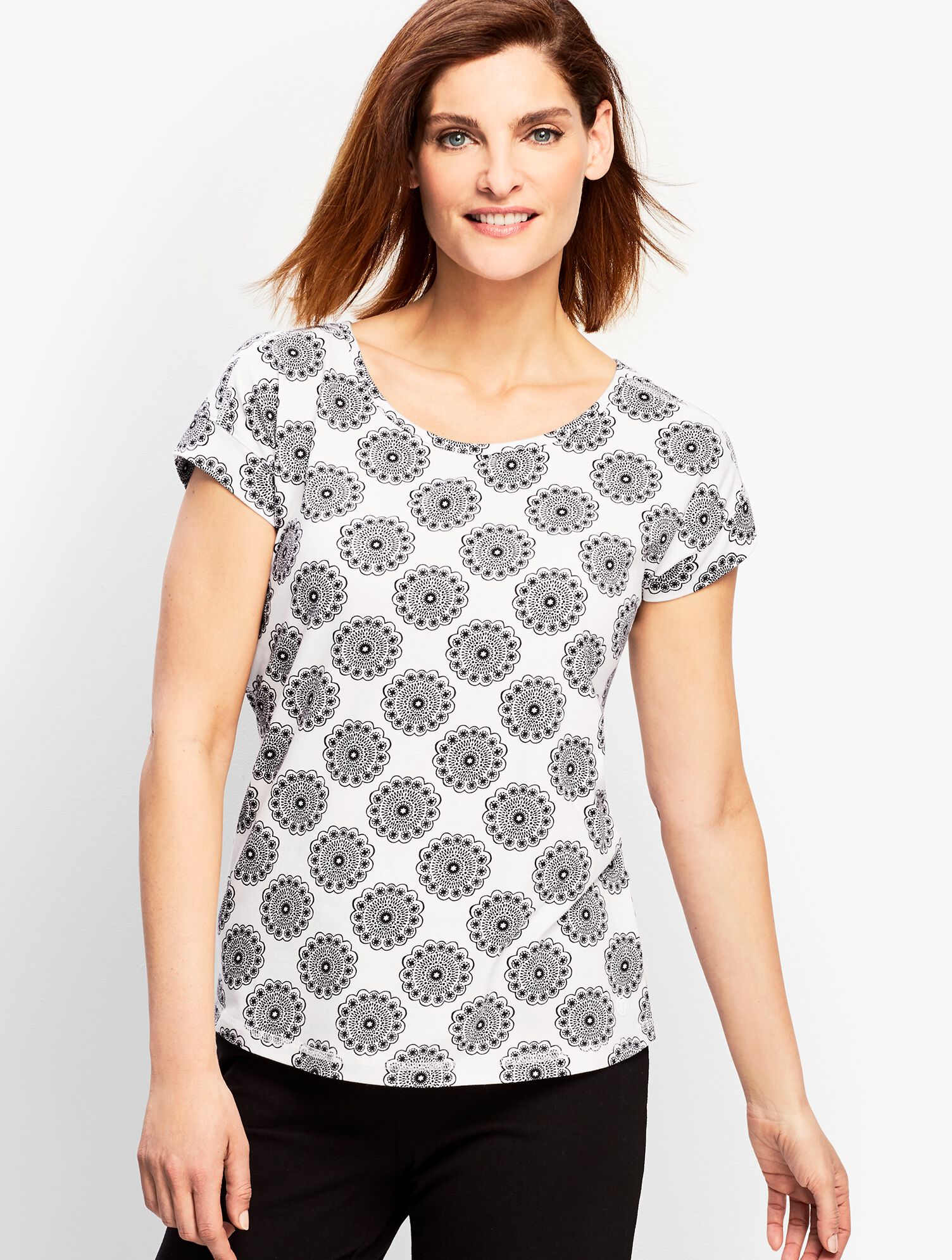 Flower Tile Fresh Jersey Tee