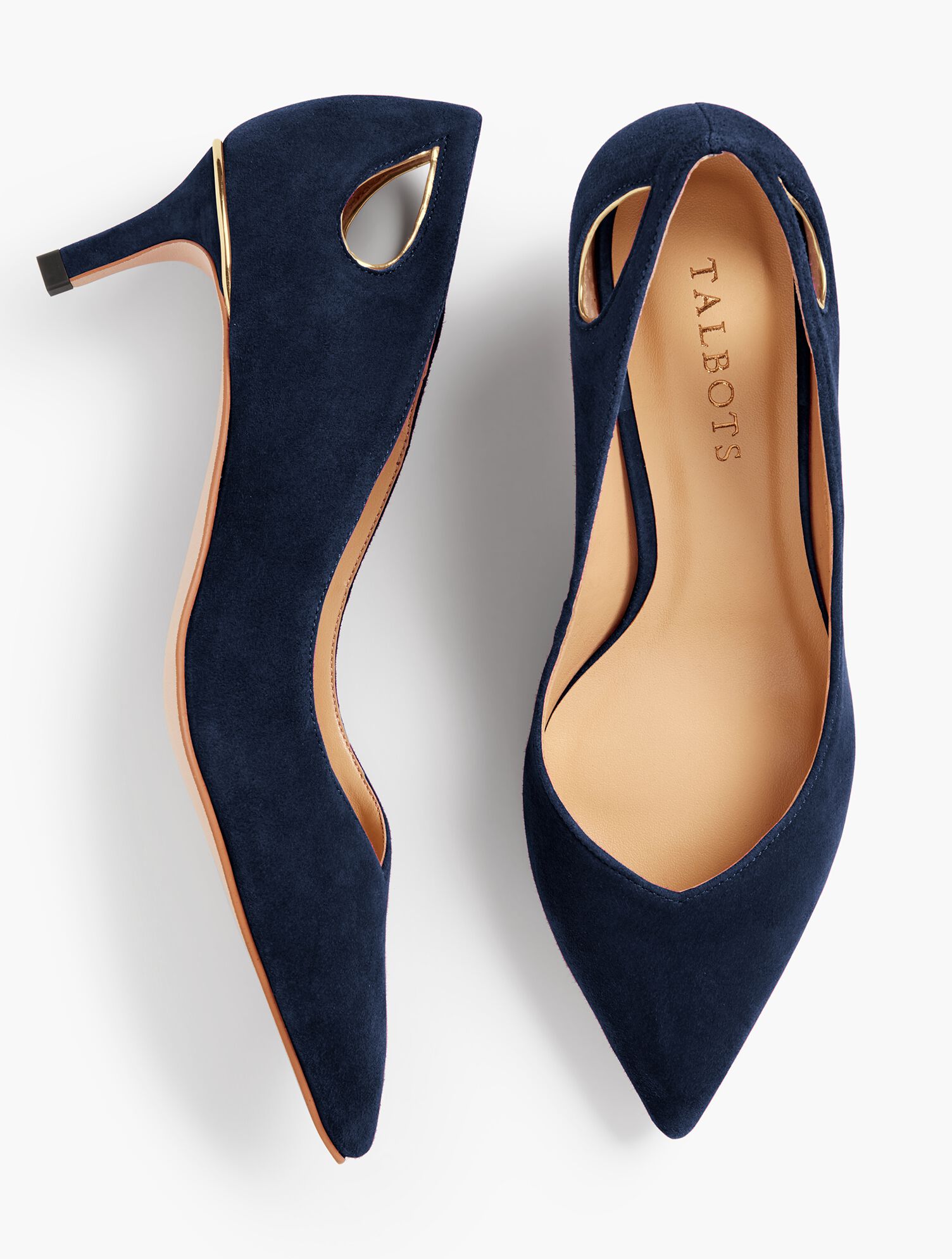 Erica Cut-Out Pumps - Solid