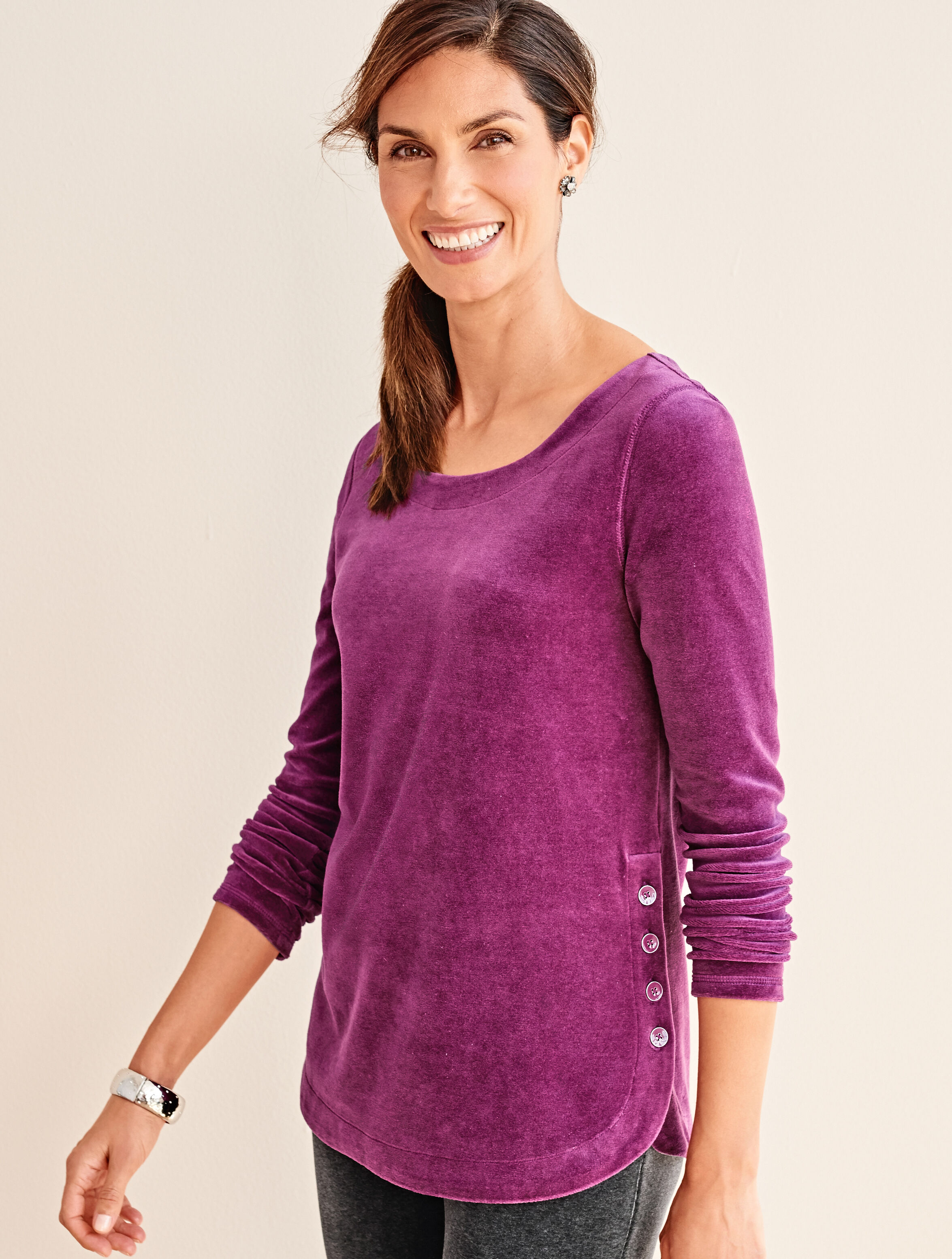 Velour Top