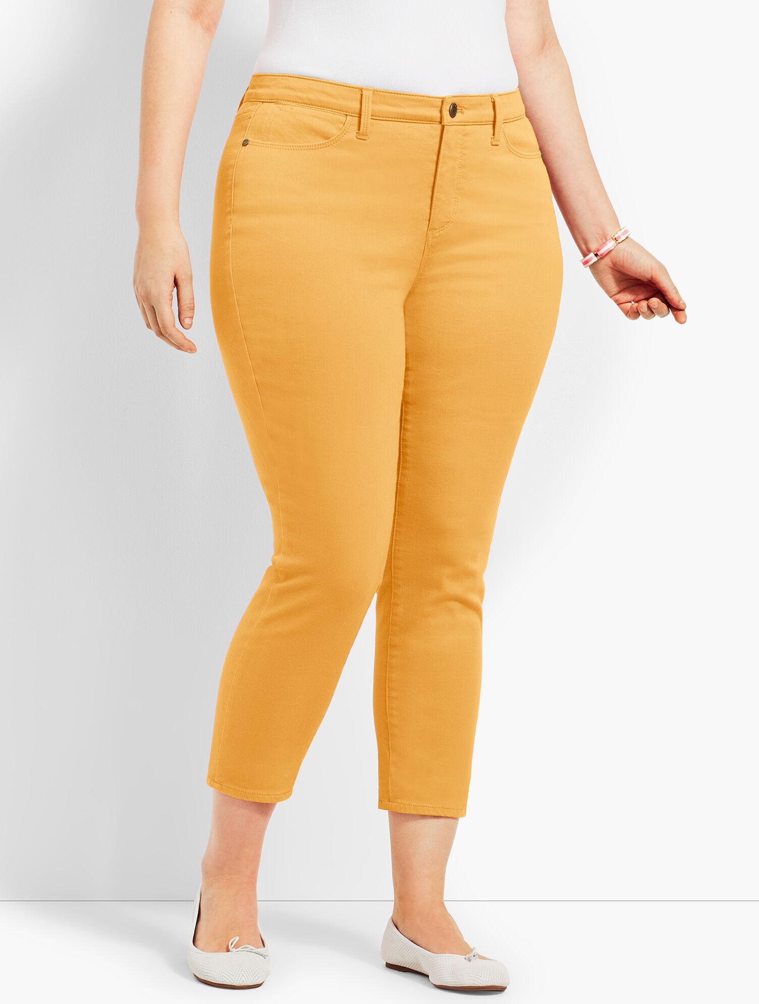 Colored Denim Crop Jegging