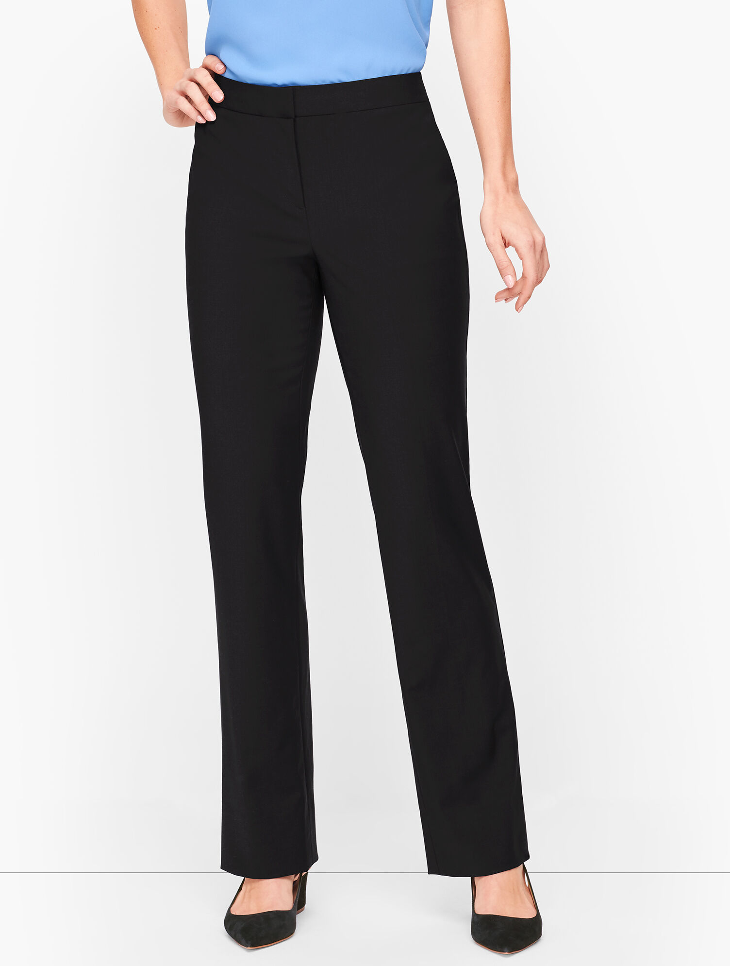 Seasonless Wool Barely Boot Pants - Curvy Fit