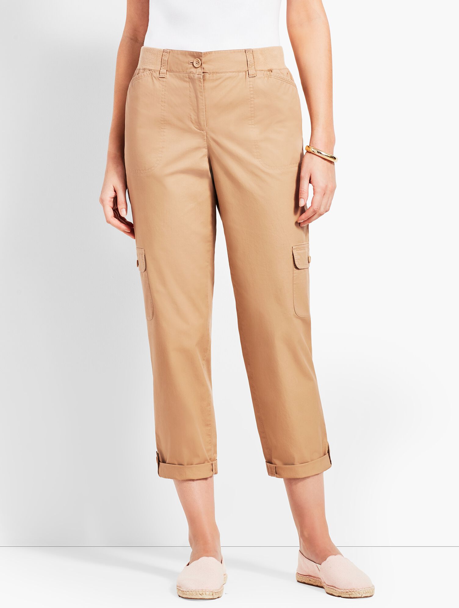 Poplin Relaxed Crop