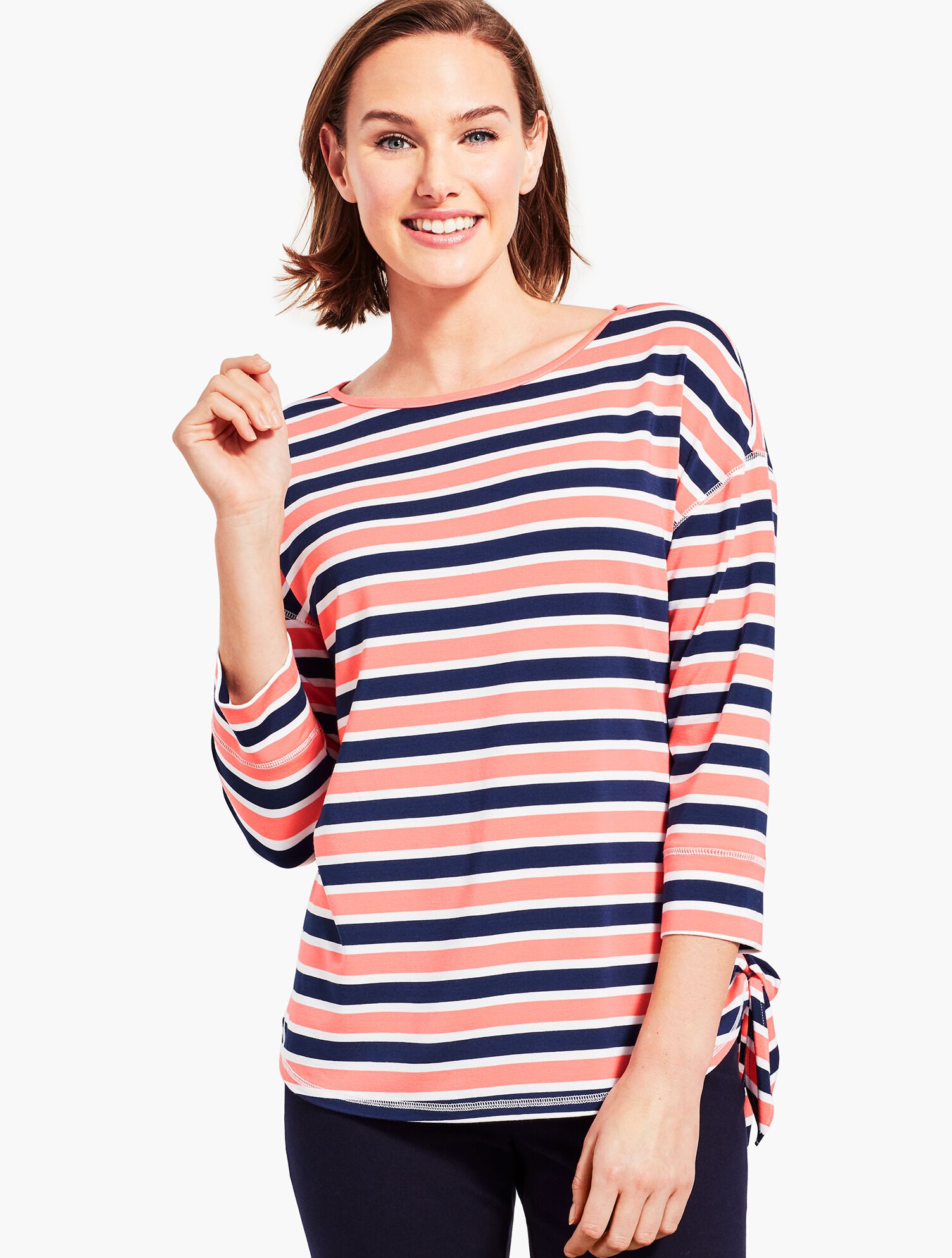 UPF 50+ Zingy Stripe Jersey Top
