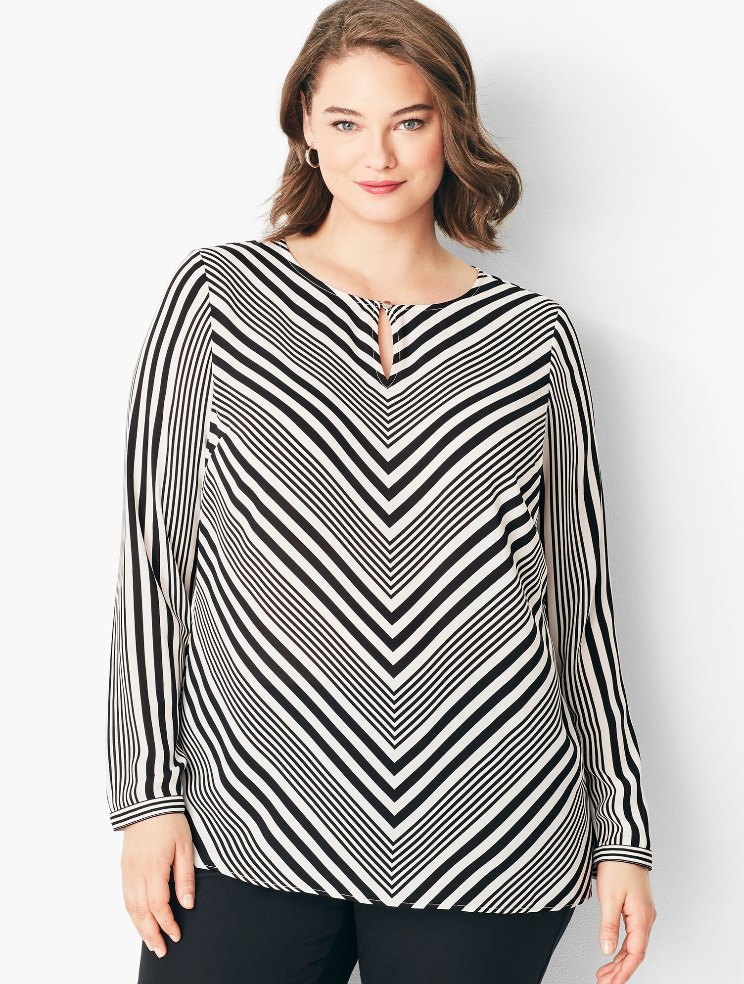 V-Stripe Top