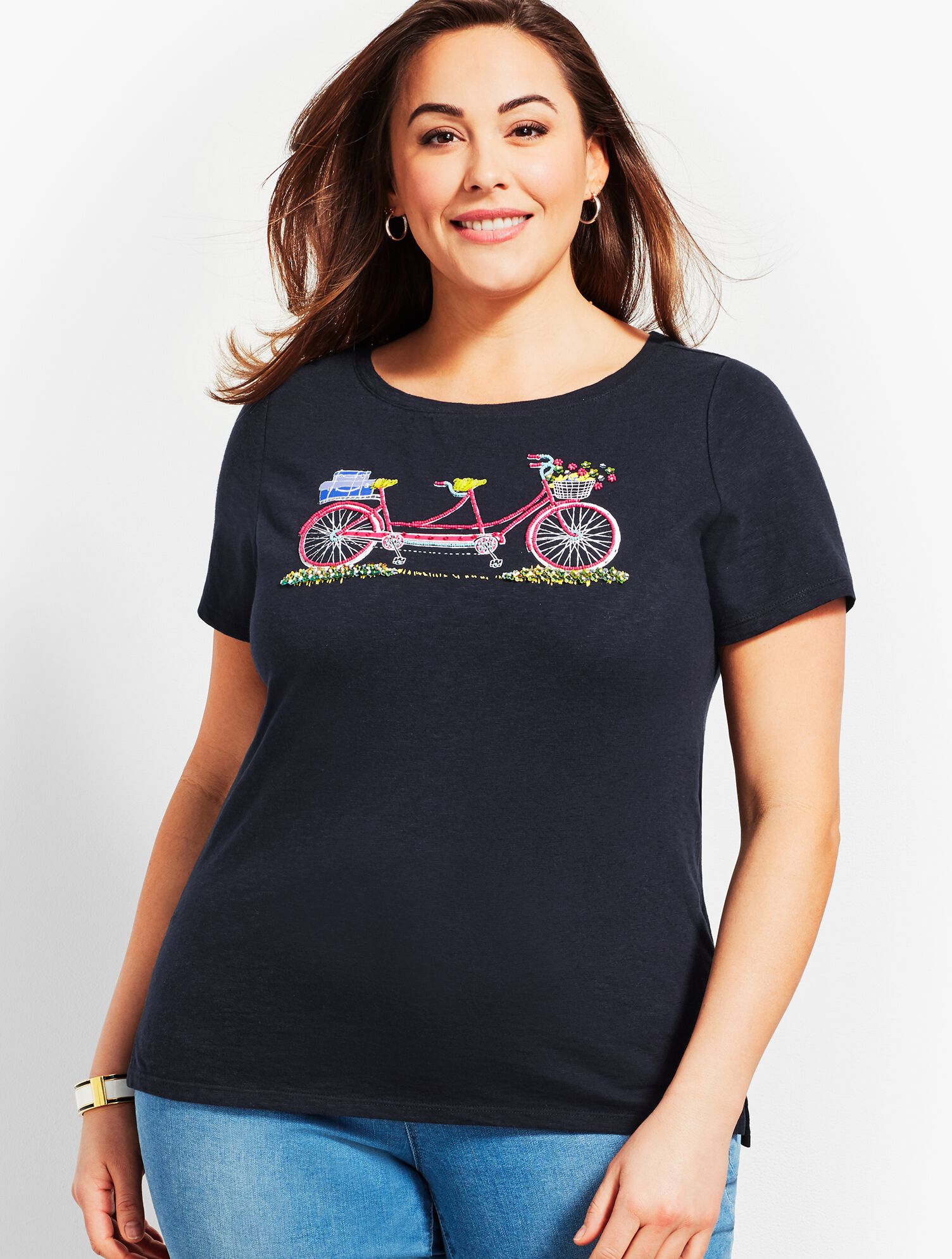 Double Seat Bicycle Tee