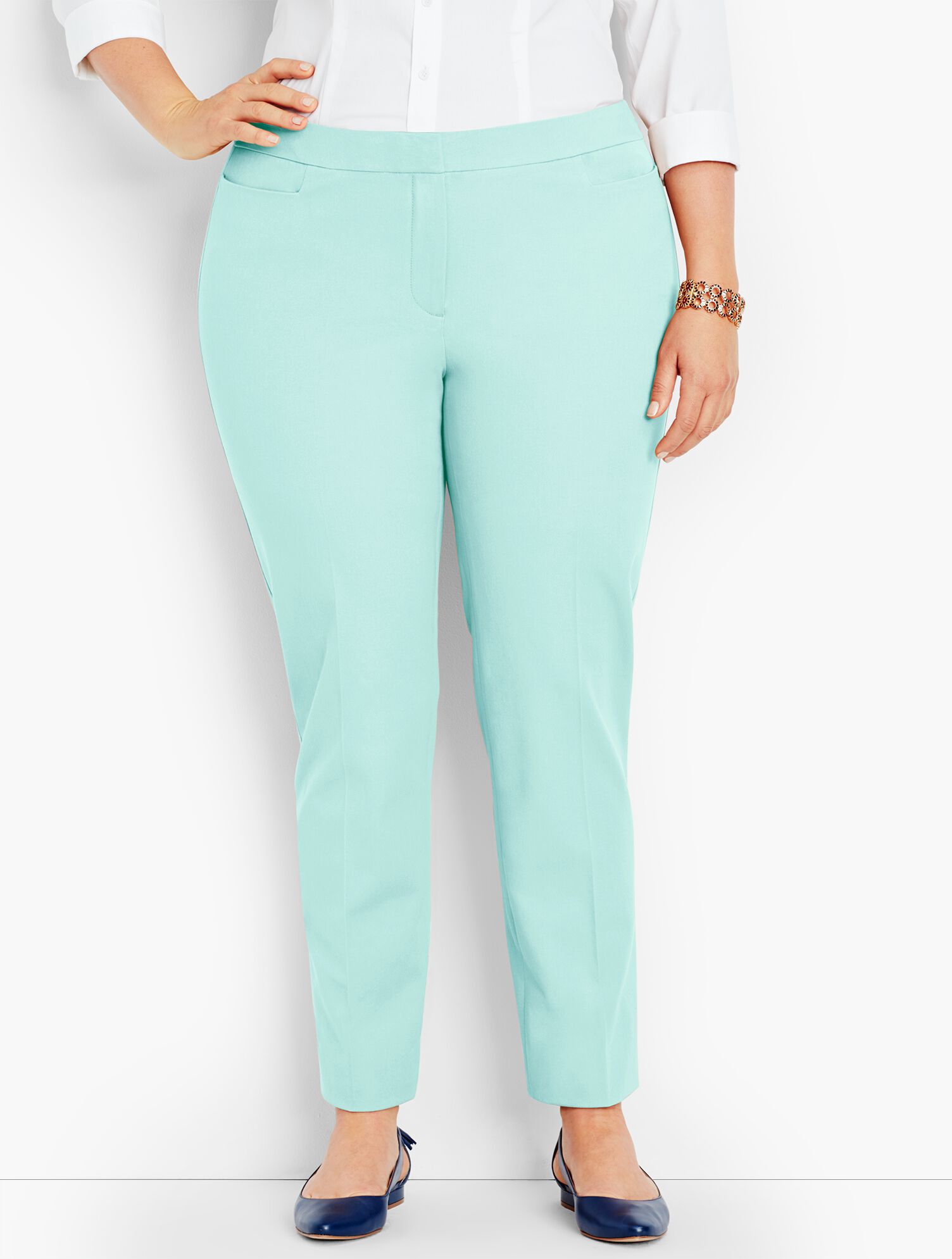 Talbots Hampshire Ankle Pant-Bi-Stretch