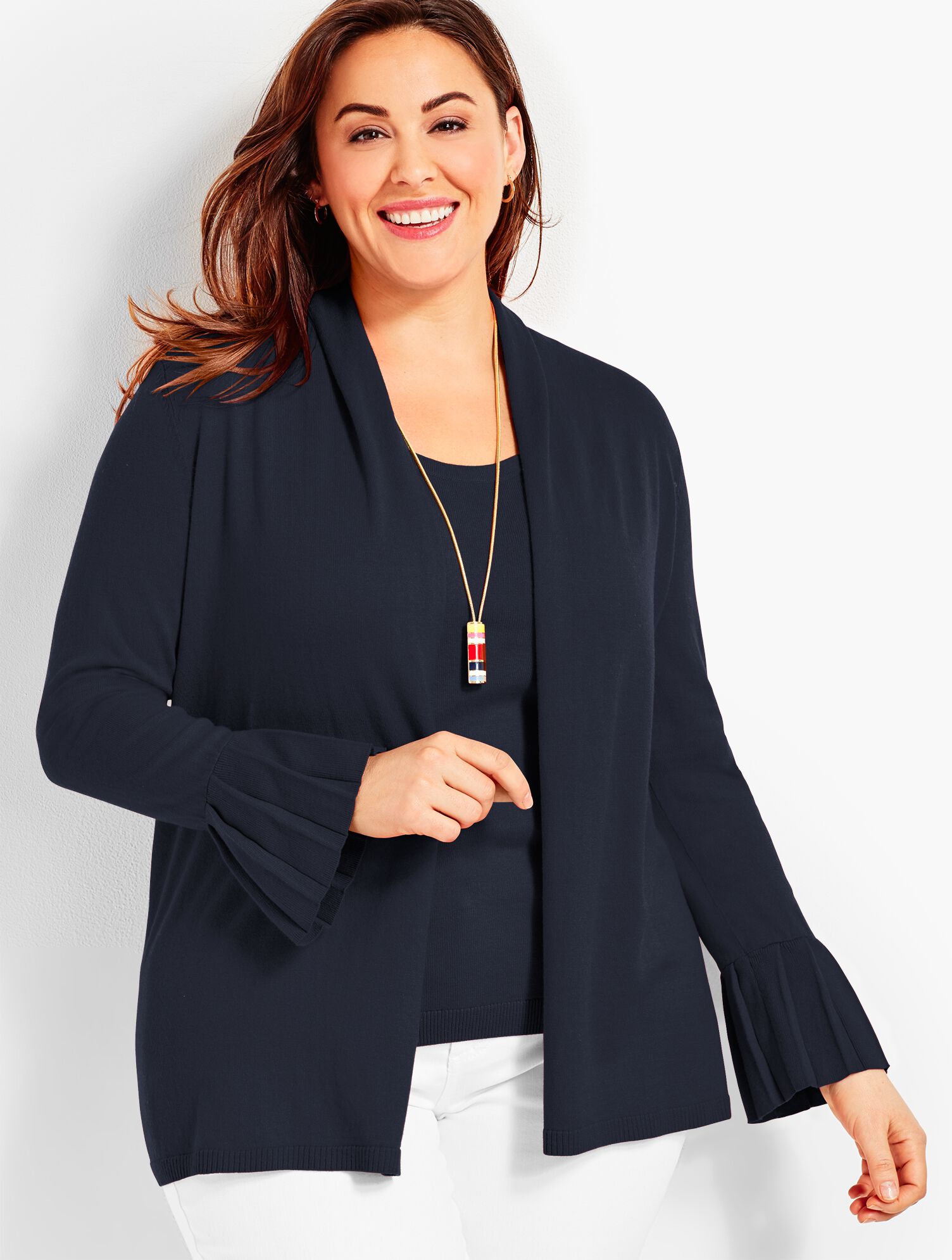 Open-Front Cardigan