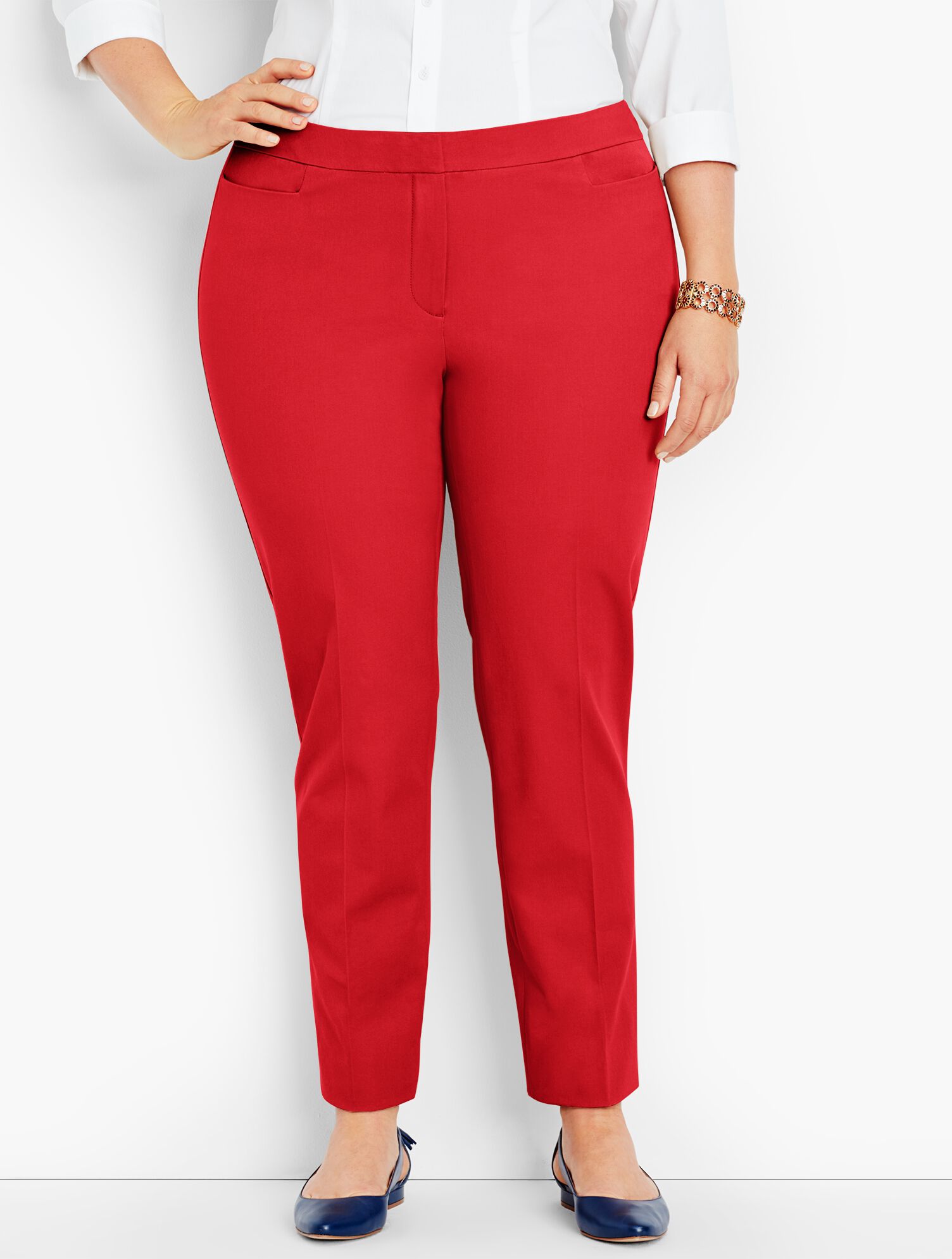 Talbots Hampshire Ankle Pant-Bi-Stretch