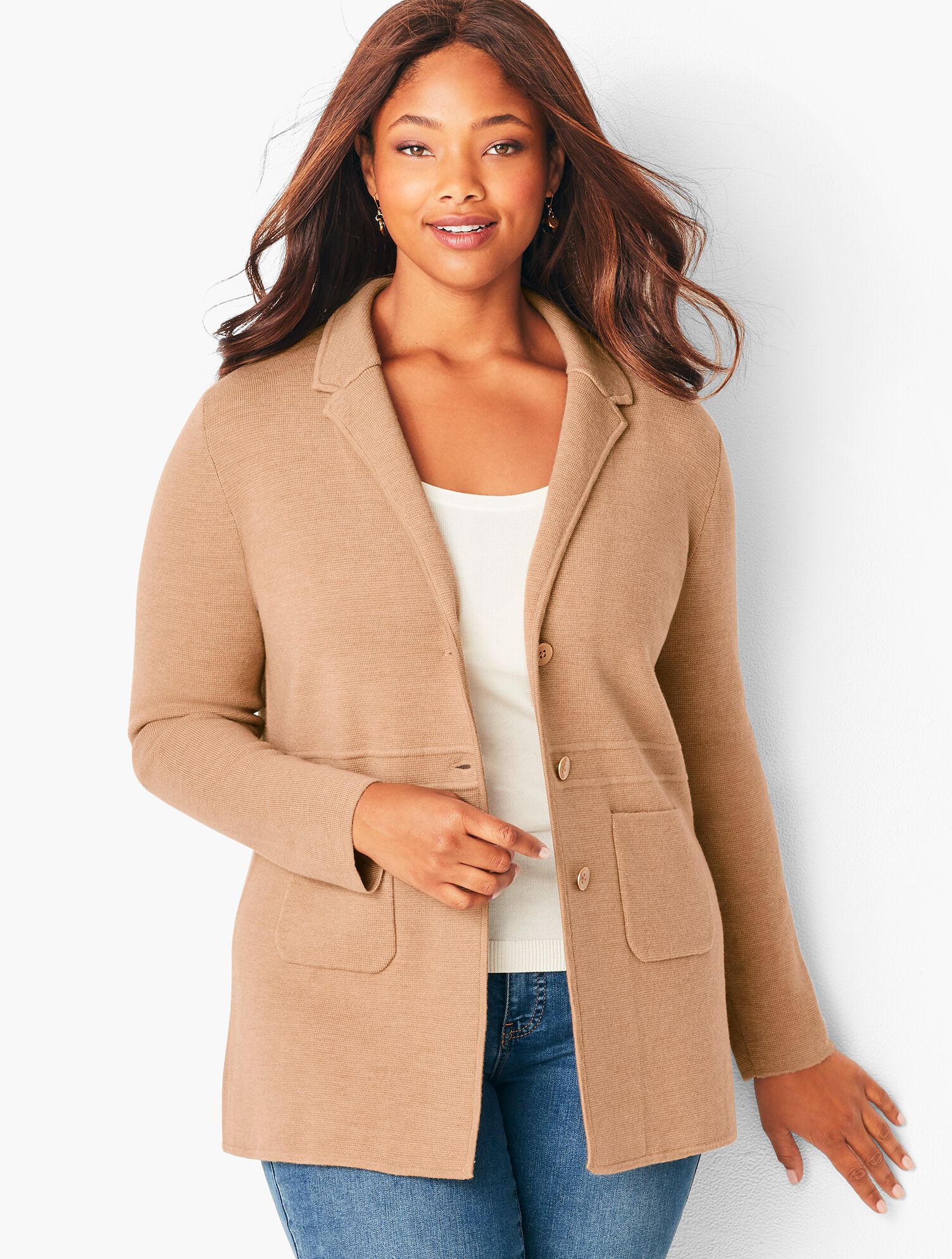 Merino Sweater Jacket