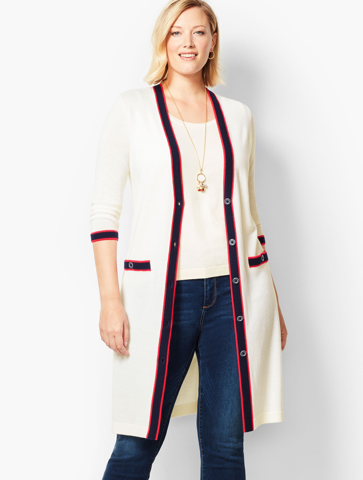 Merino Tipped Duster