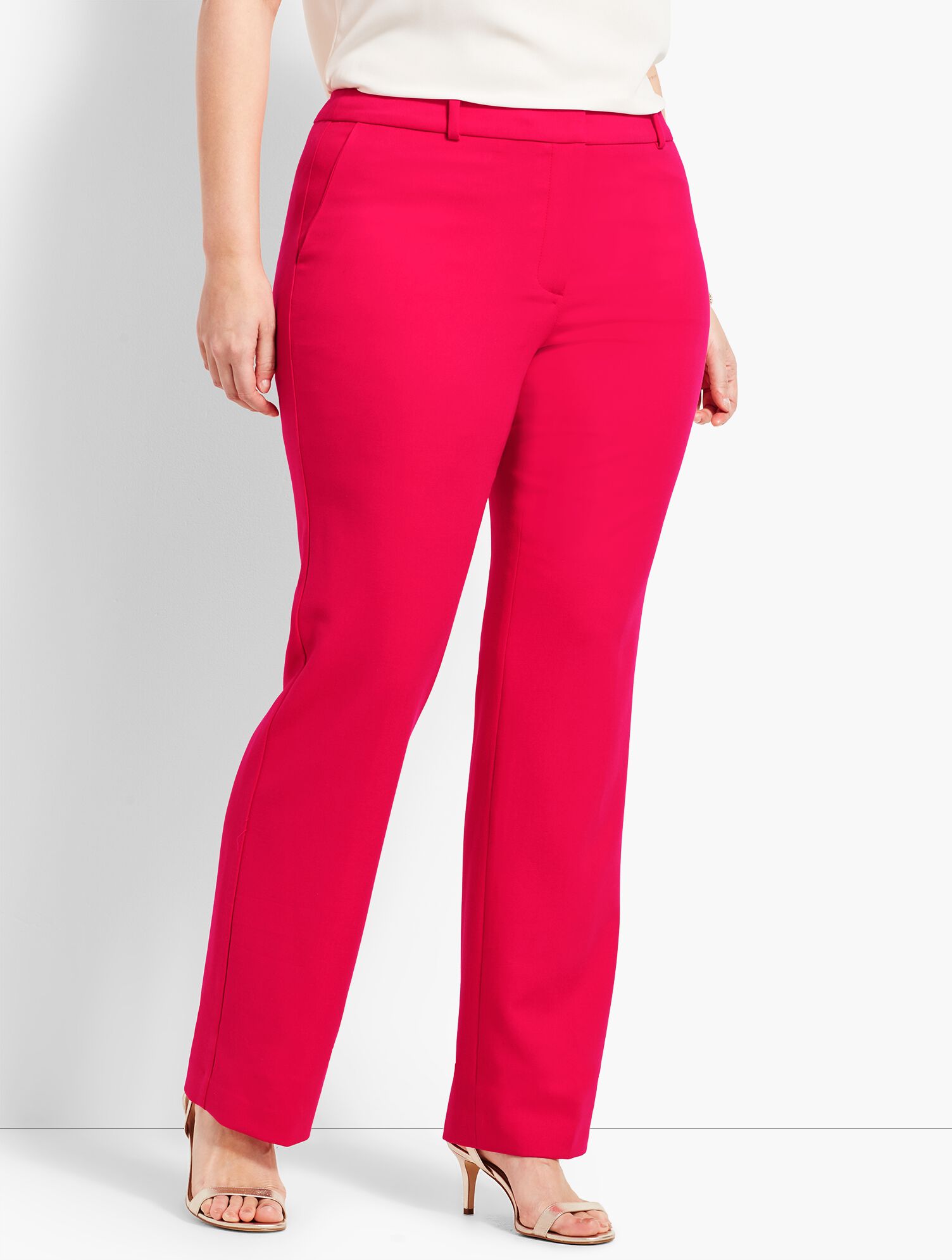 Italian Double-Cloth Barely Boot Pant