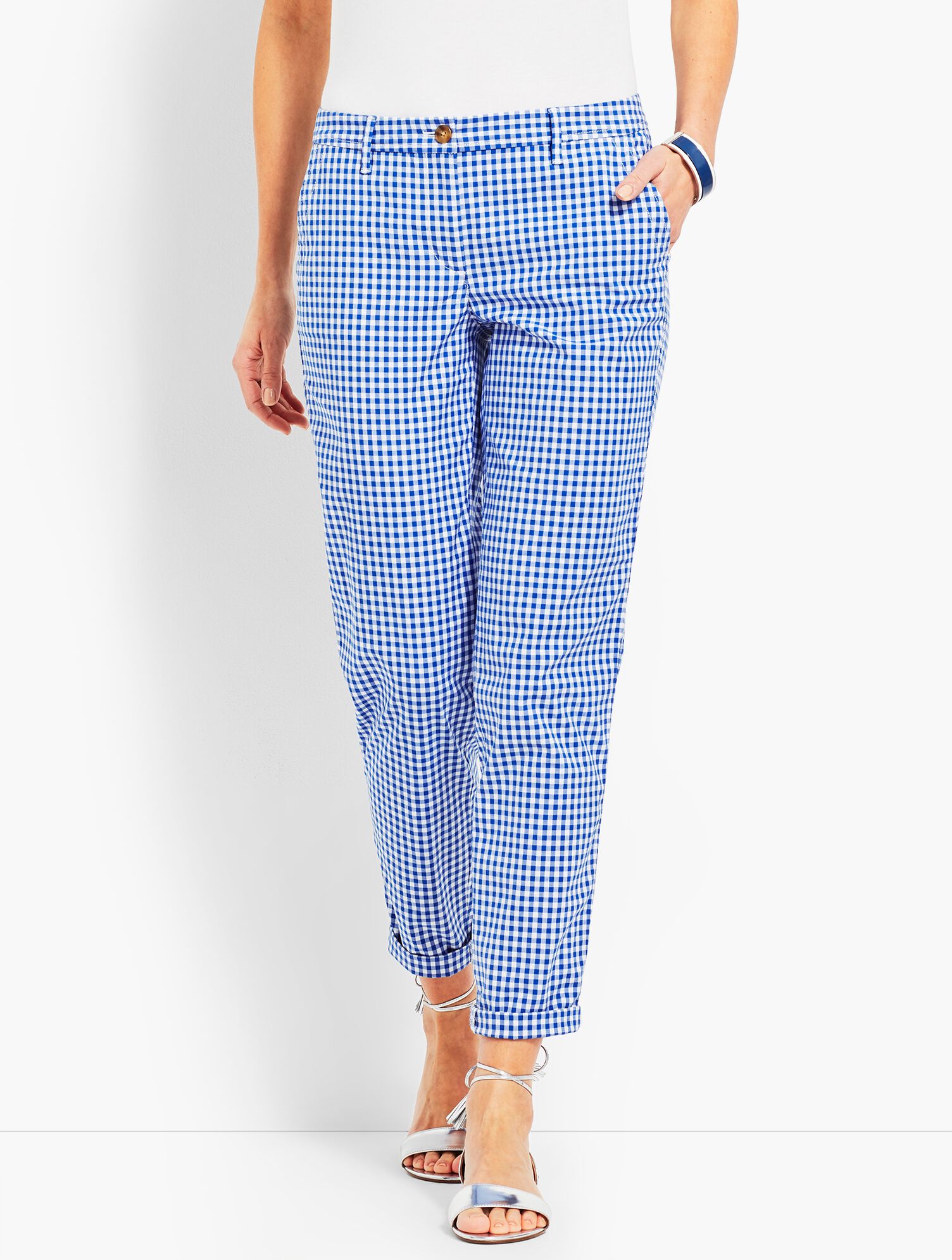 Girlfriend Chino - Gingham