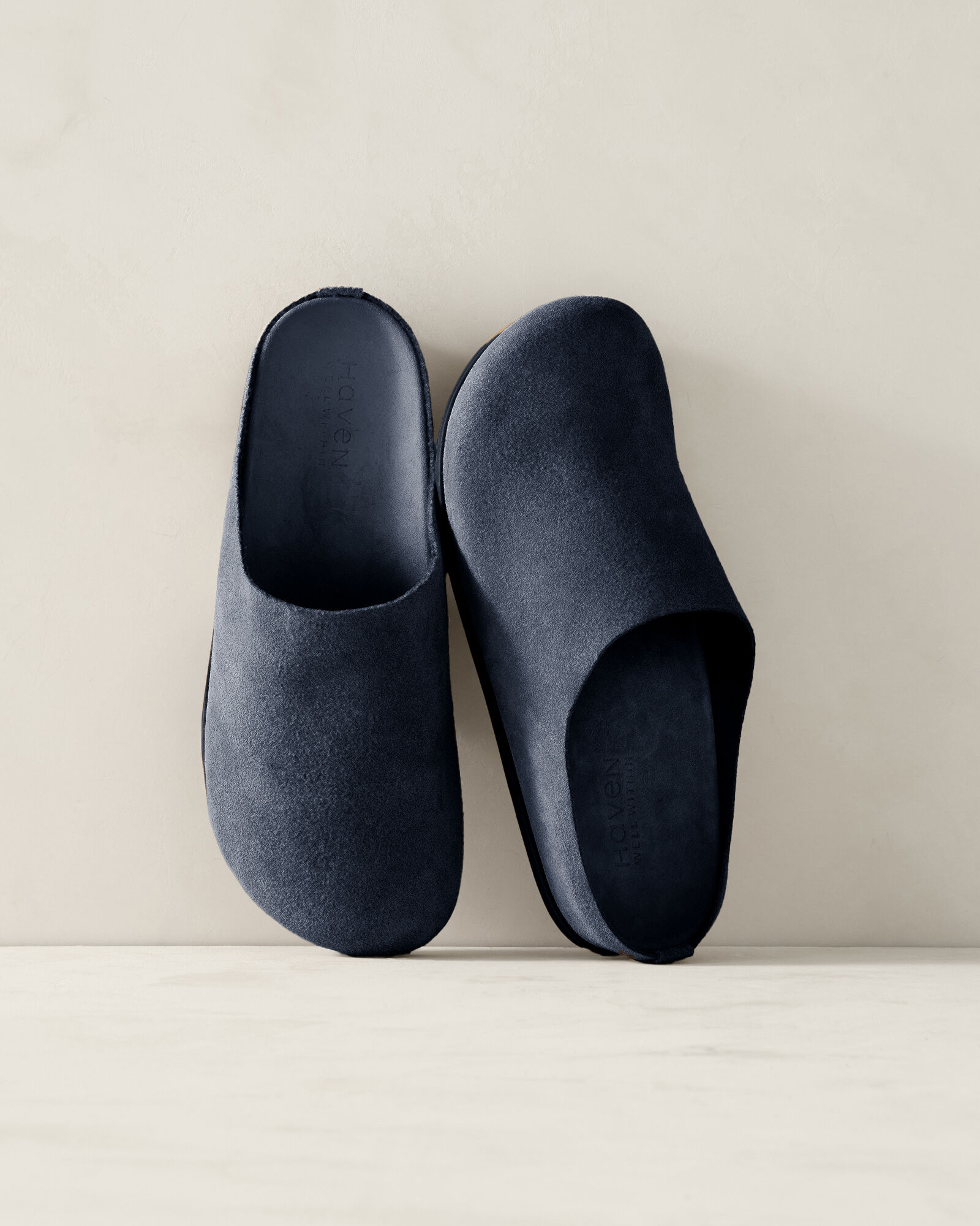 Suede Clogs