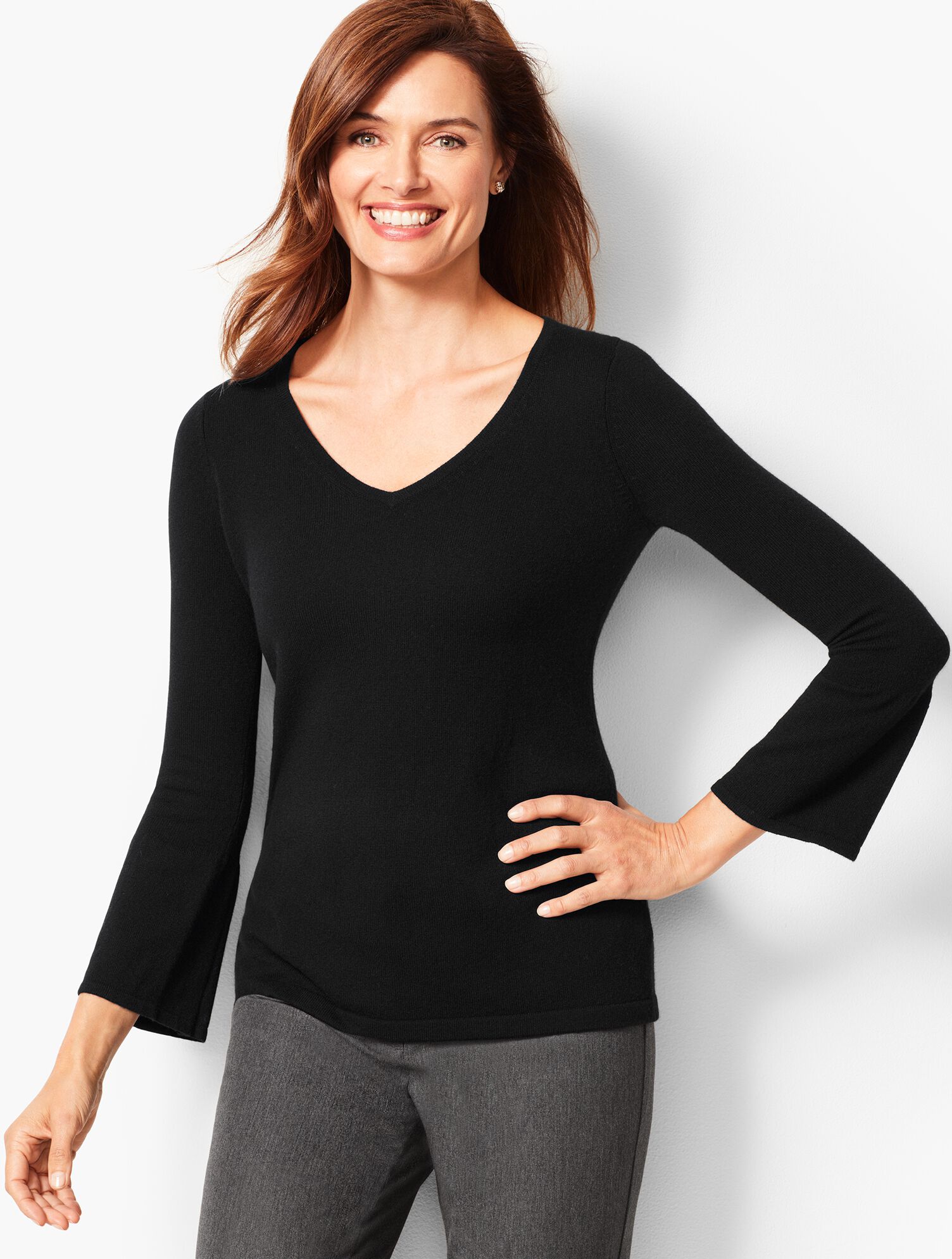 V-Neck Cashmere Sweater