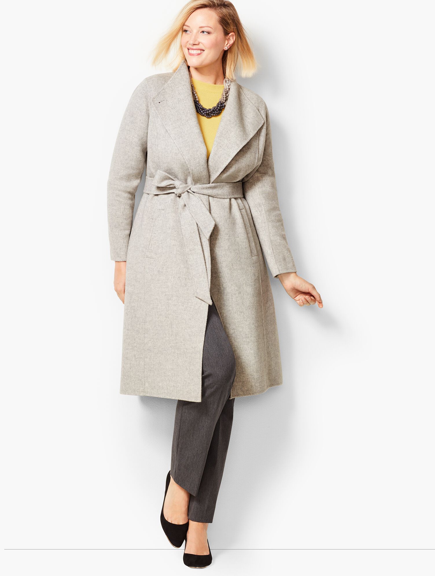 Belted Double-Face Coat