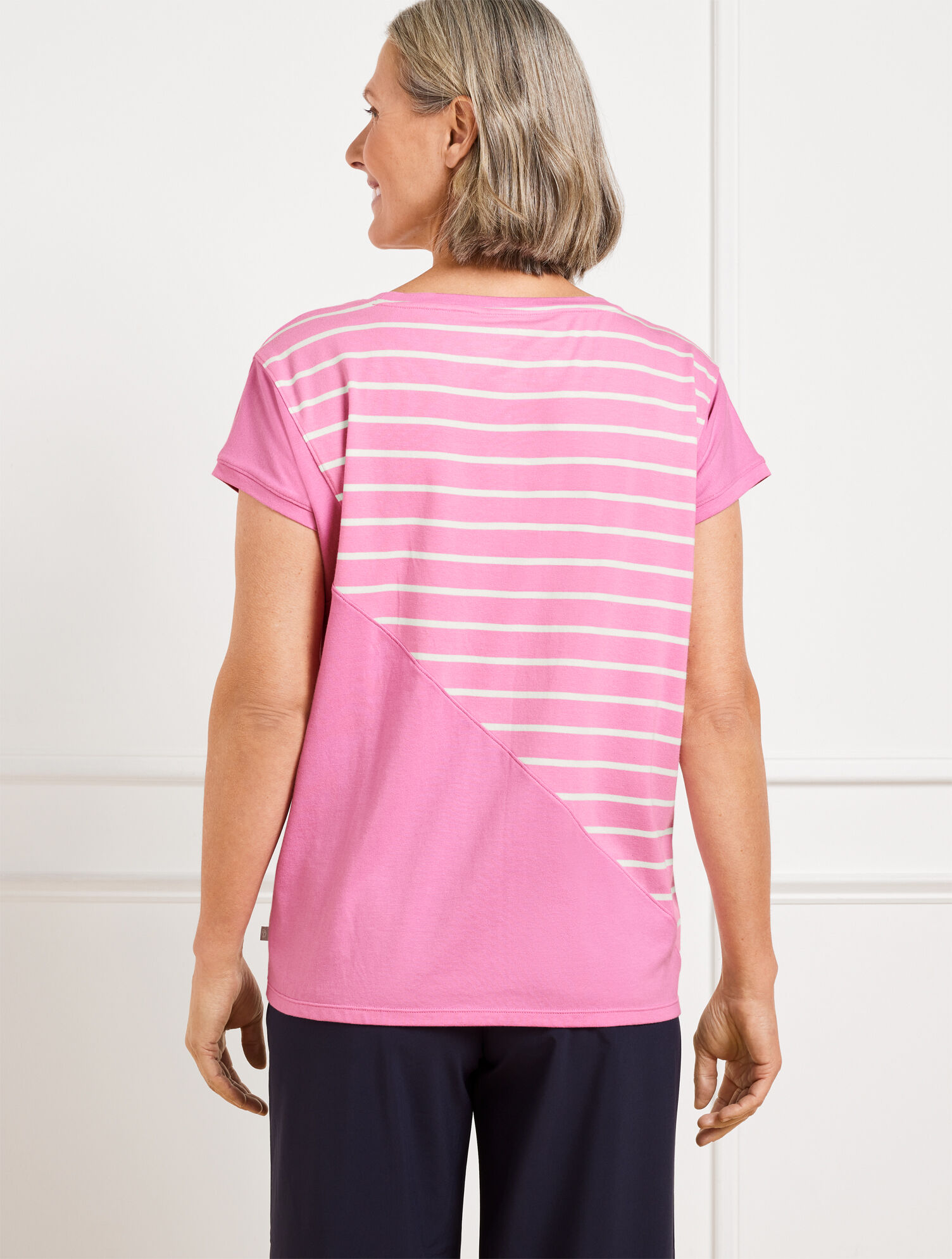 Supersoft Jersey Short Sleeve Tee - Classic Stripe
