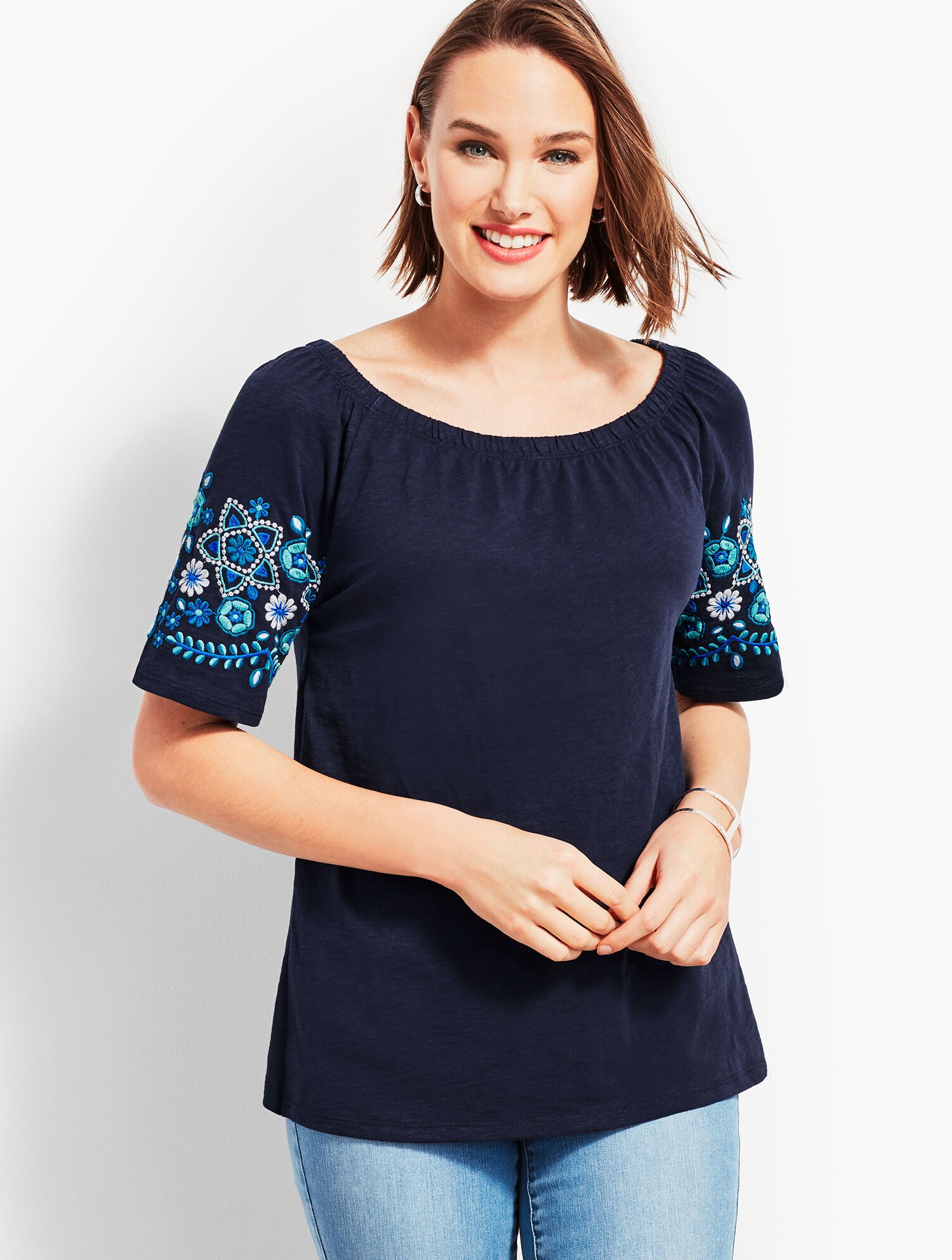 Floral Finish Tee
