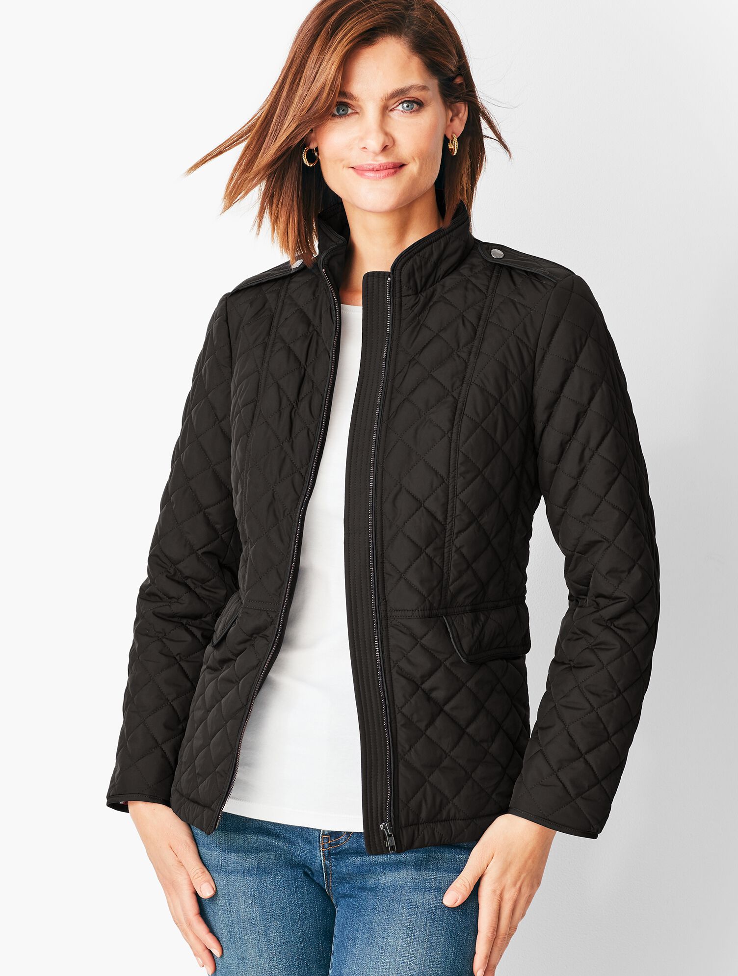 Quilted Military Coat