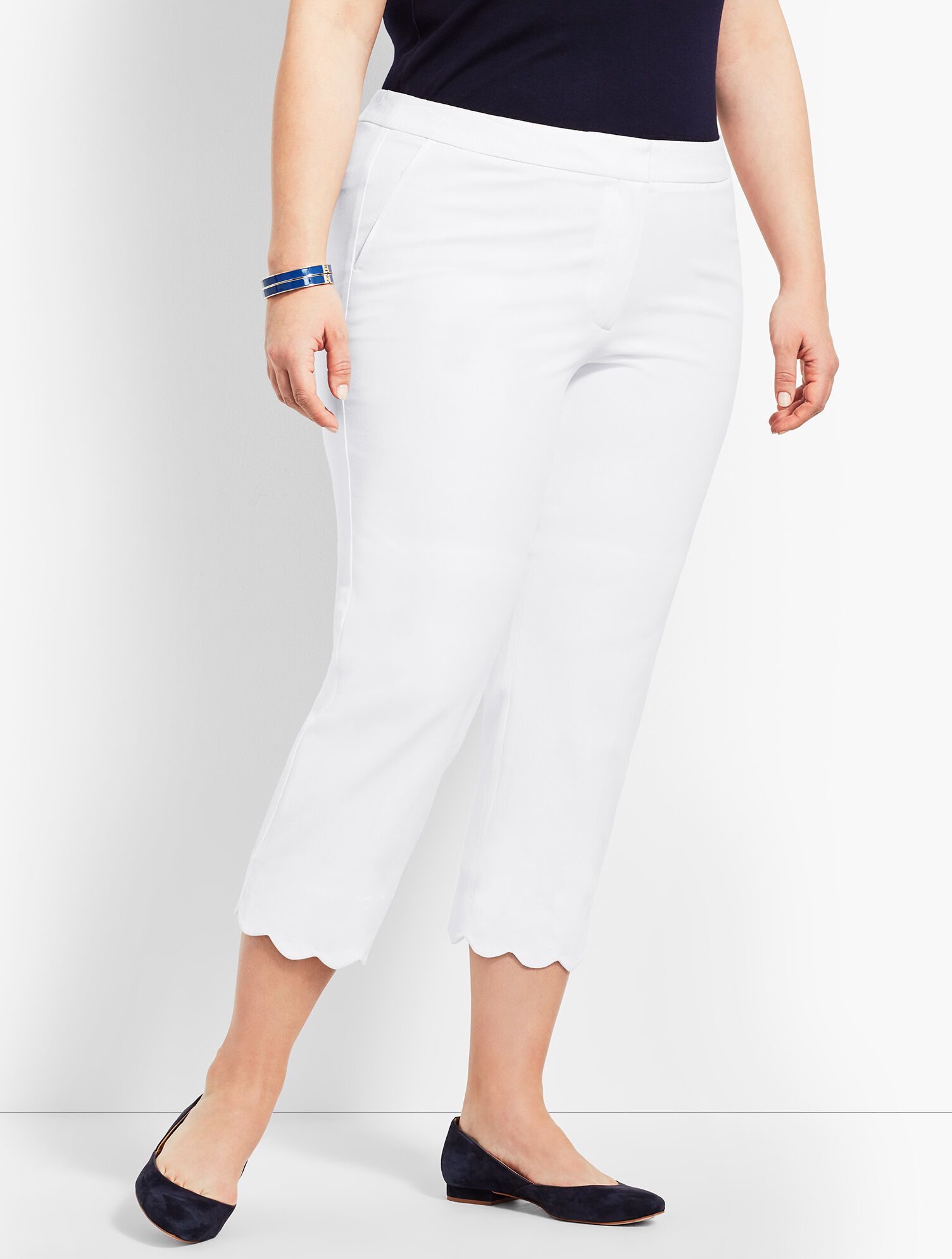 Talbots Hampshire Scallop Ankle