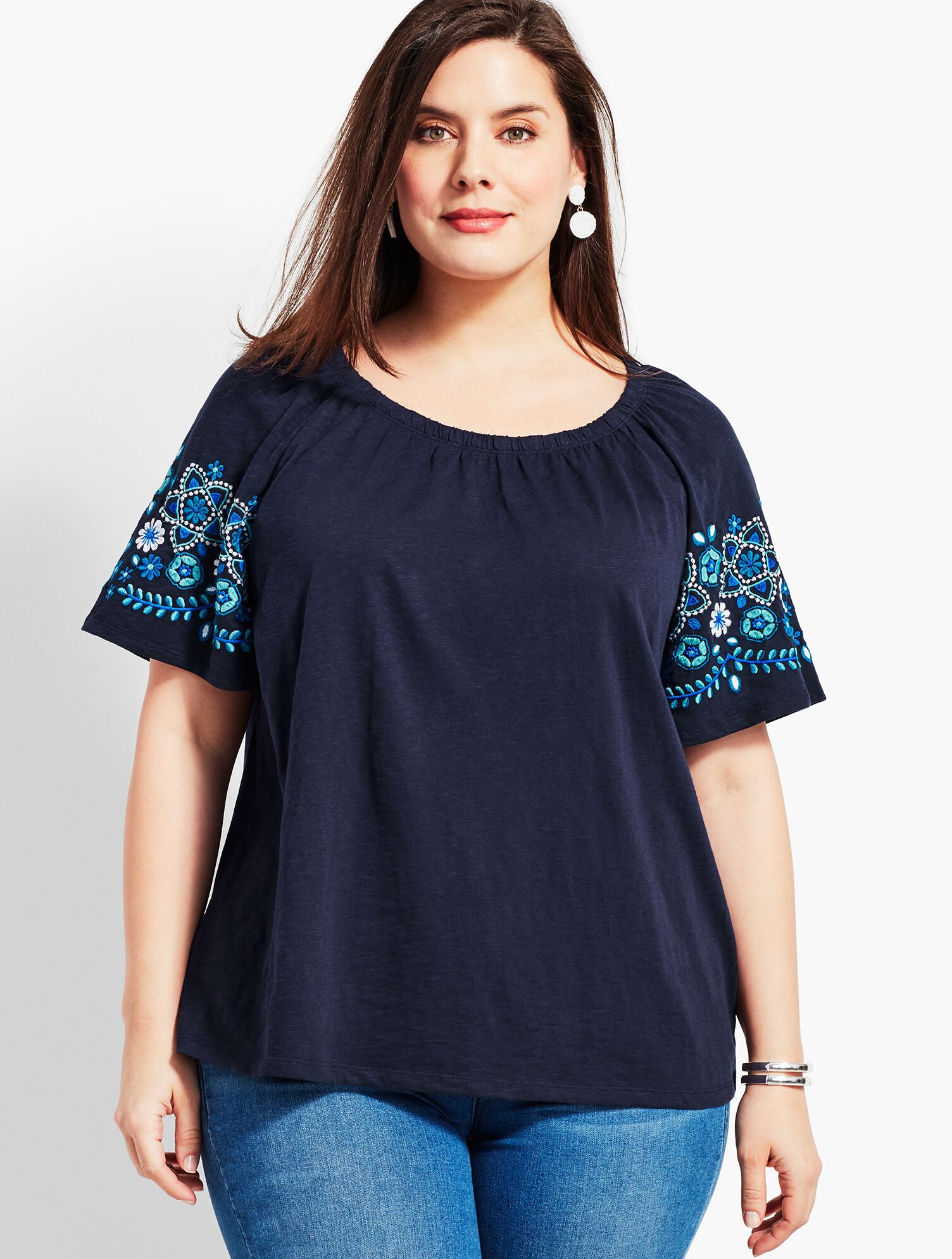Floral Finish Tee