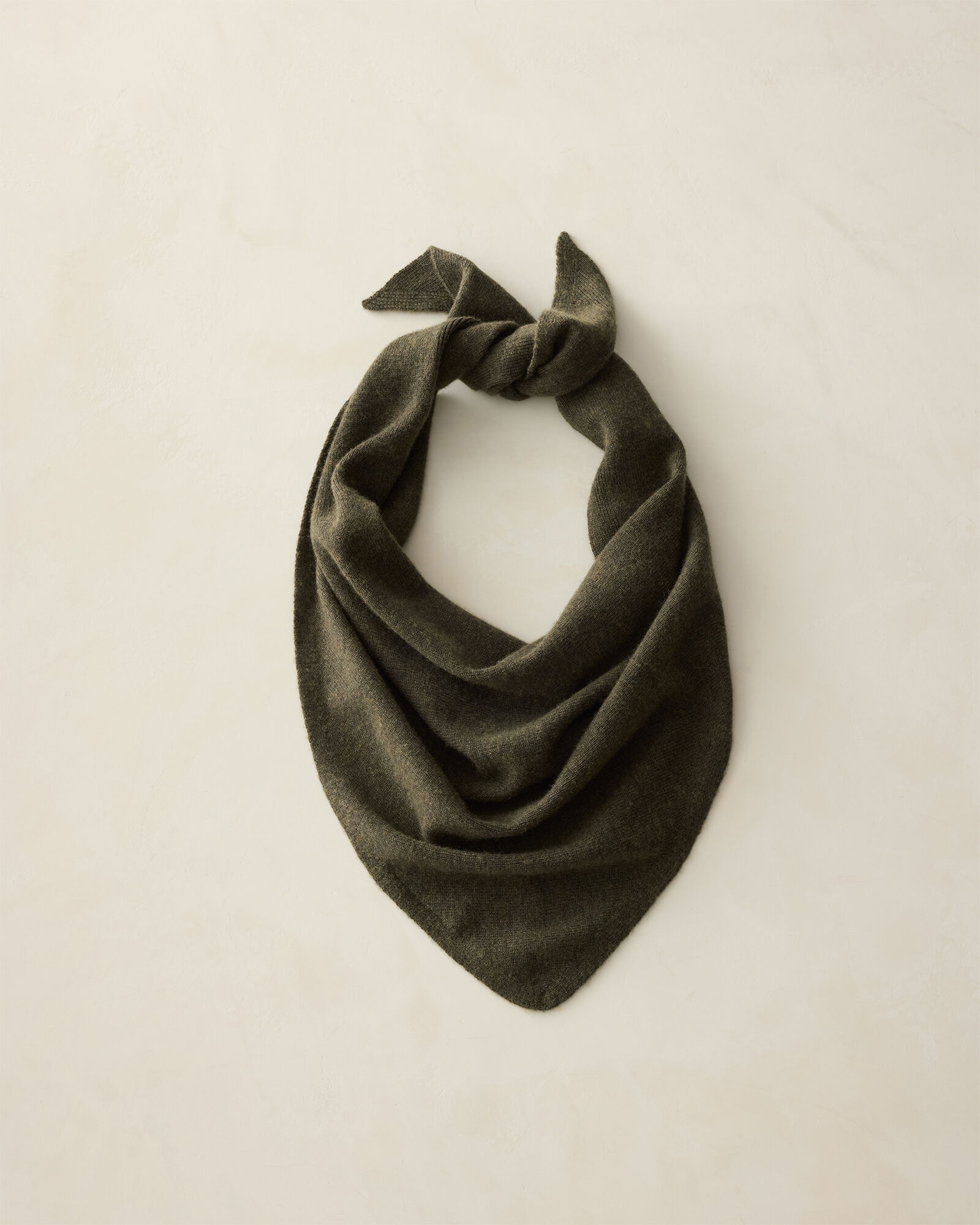 Wool &amp; Cashmere Triangle Scarf