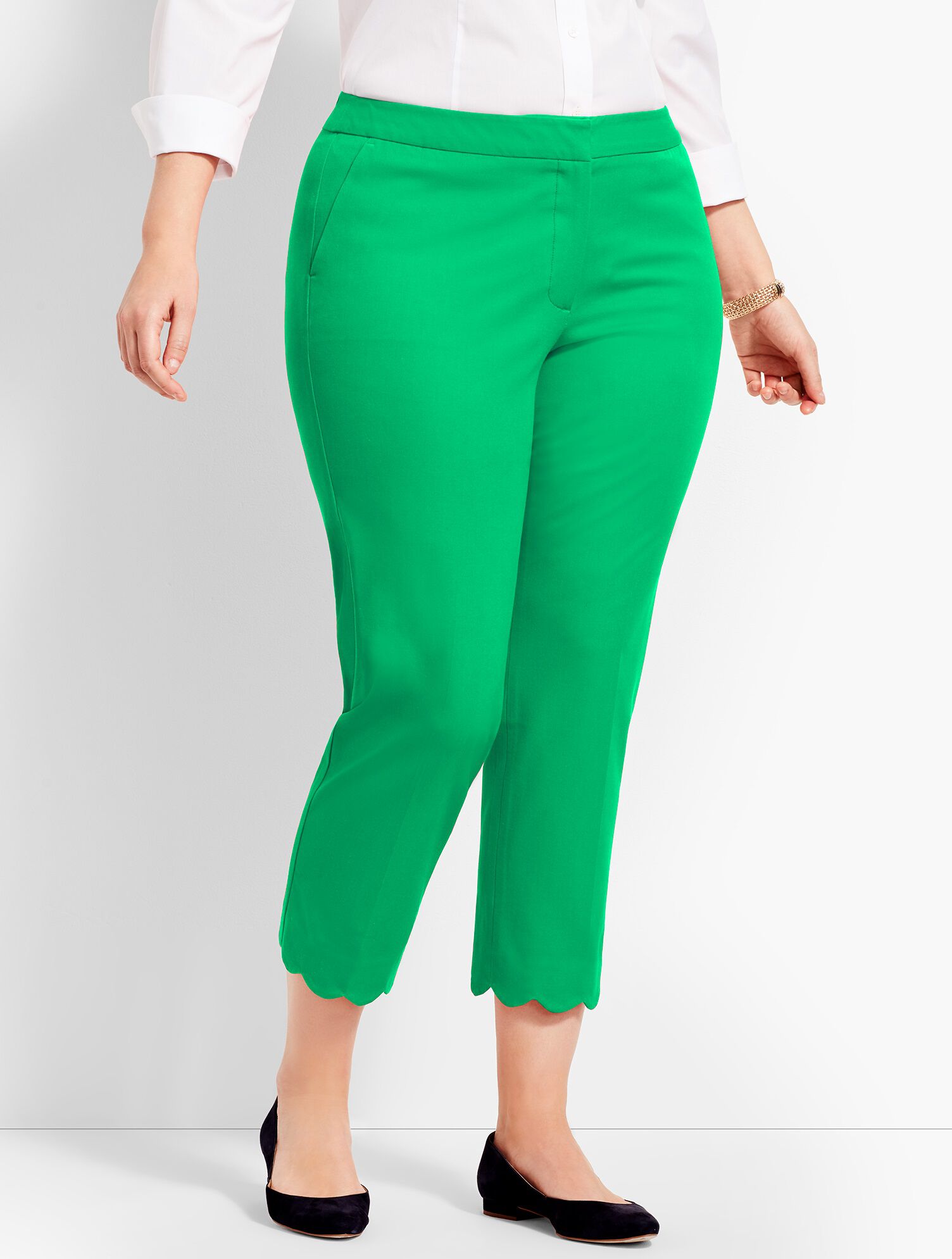 Talbots Hampshire Scallop Ankle