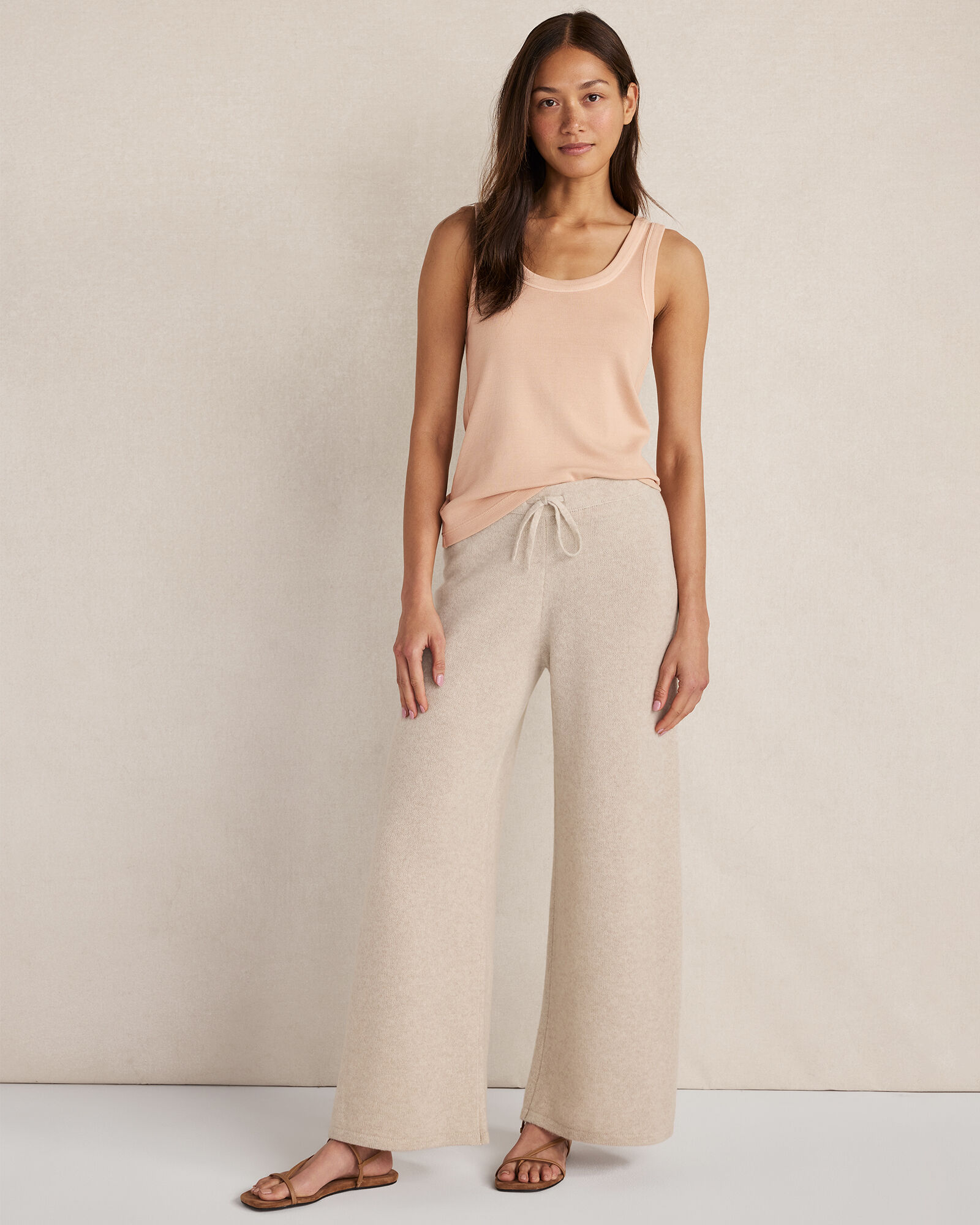 Garment-Dyed Organic Cotton Scoop Neck Tank