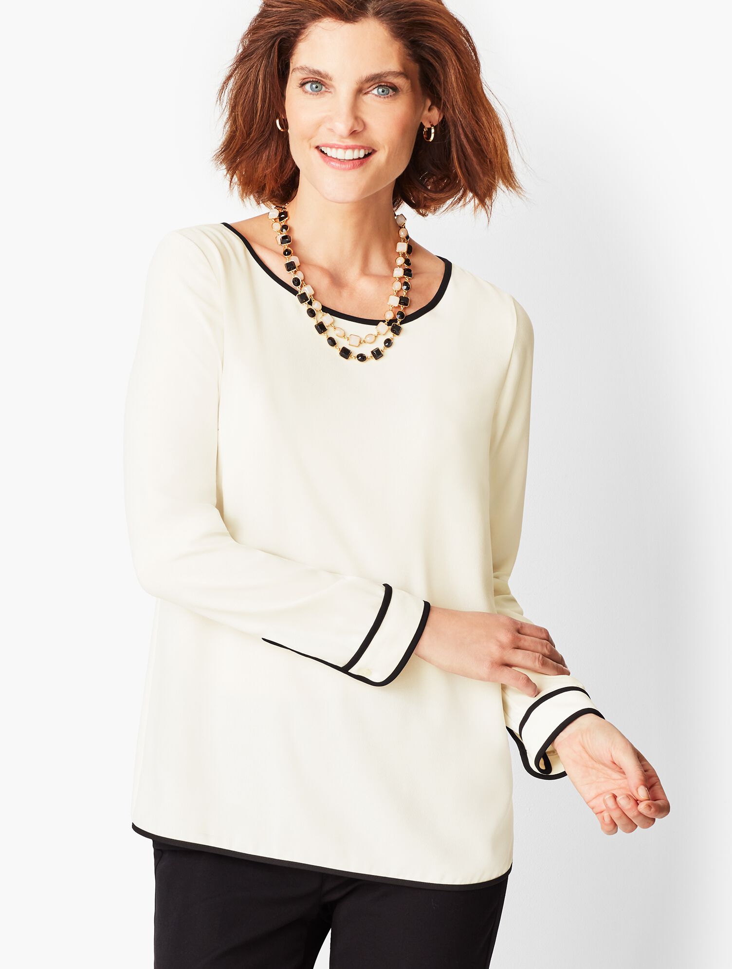 Classic Crepe Top