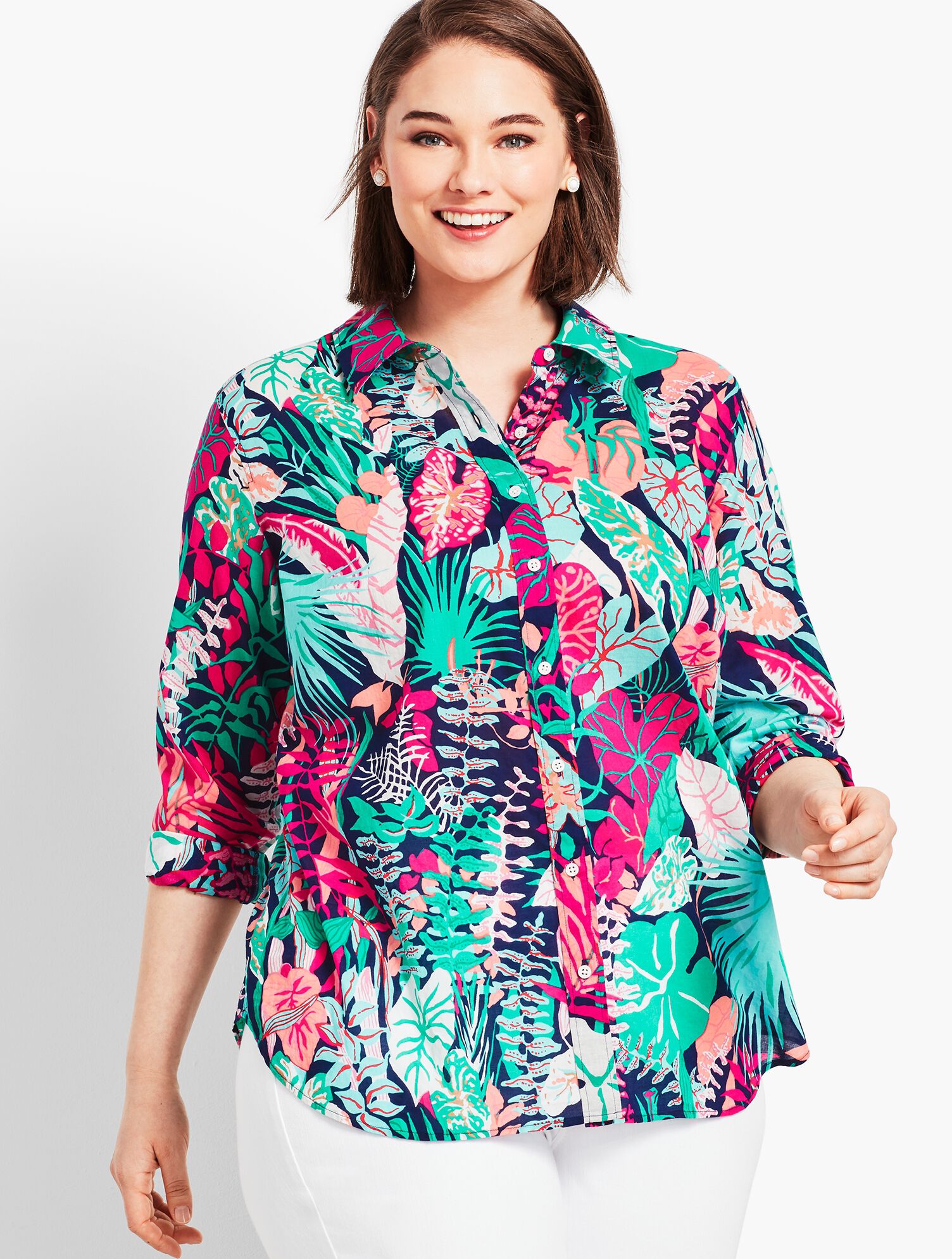 The Classic Casual Shirt - Jungle Botanical