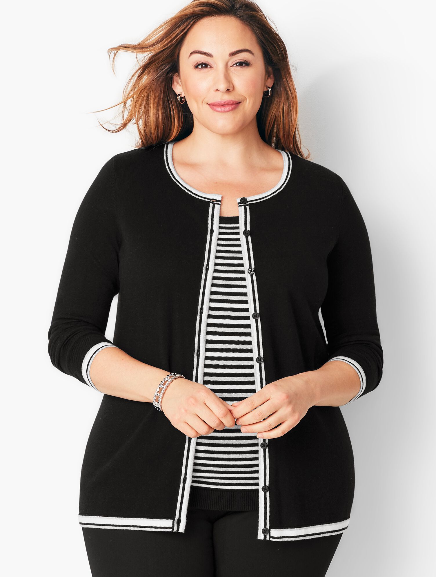 Charming Cardigan - Tipped