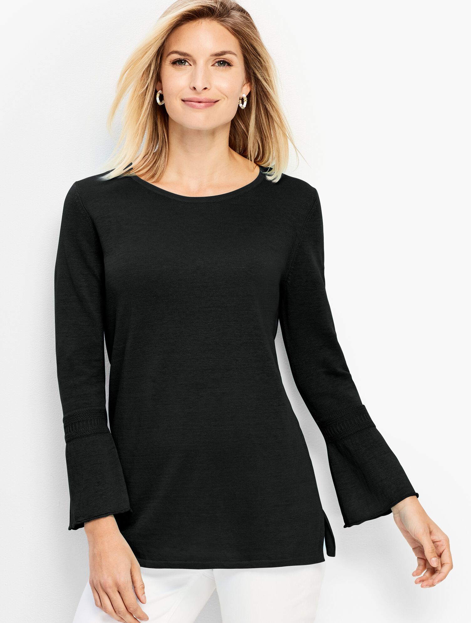 Bracelet Bell-Sleeve Sweater