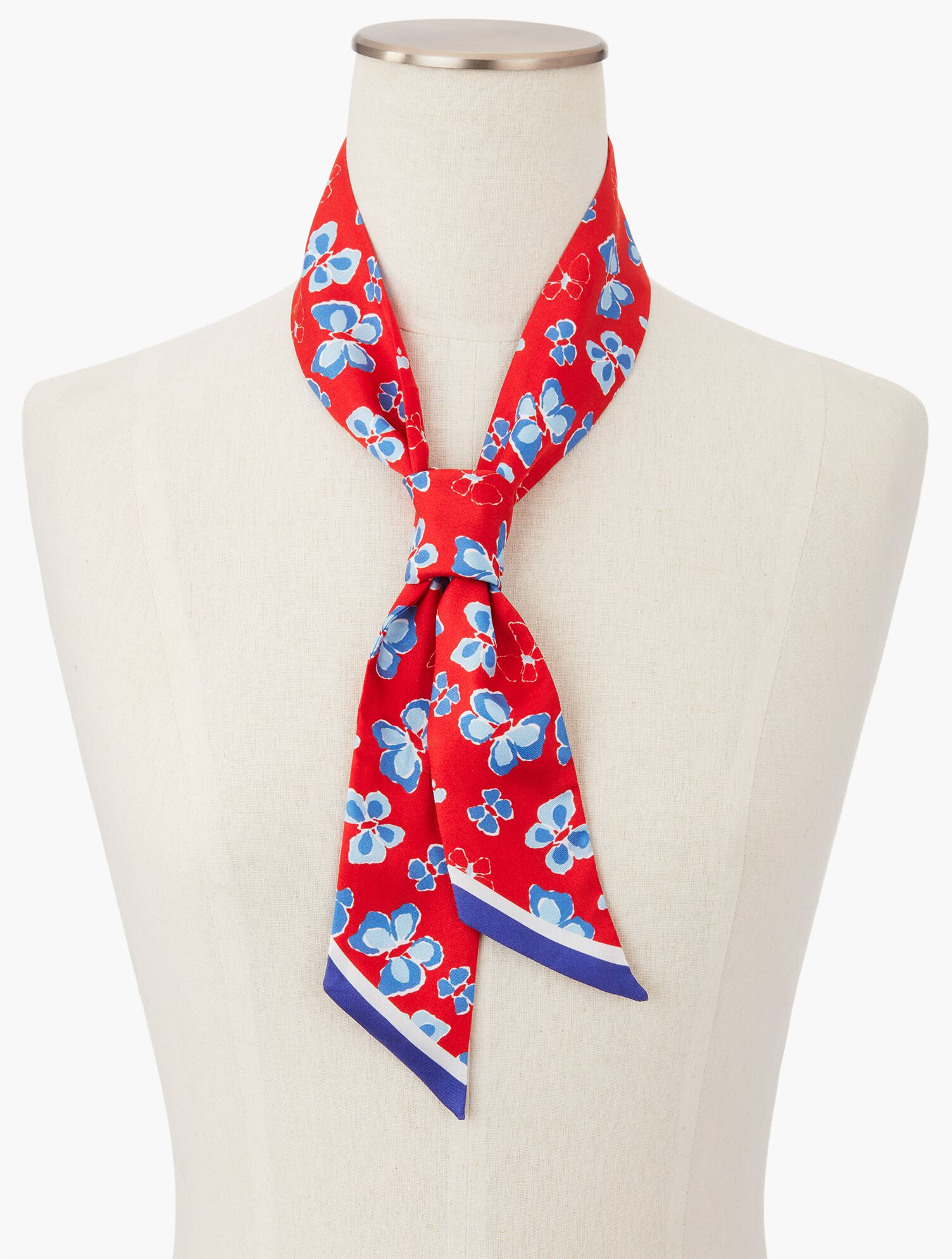 Spring Butterfly Mini Scarf