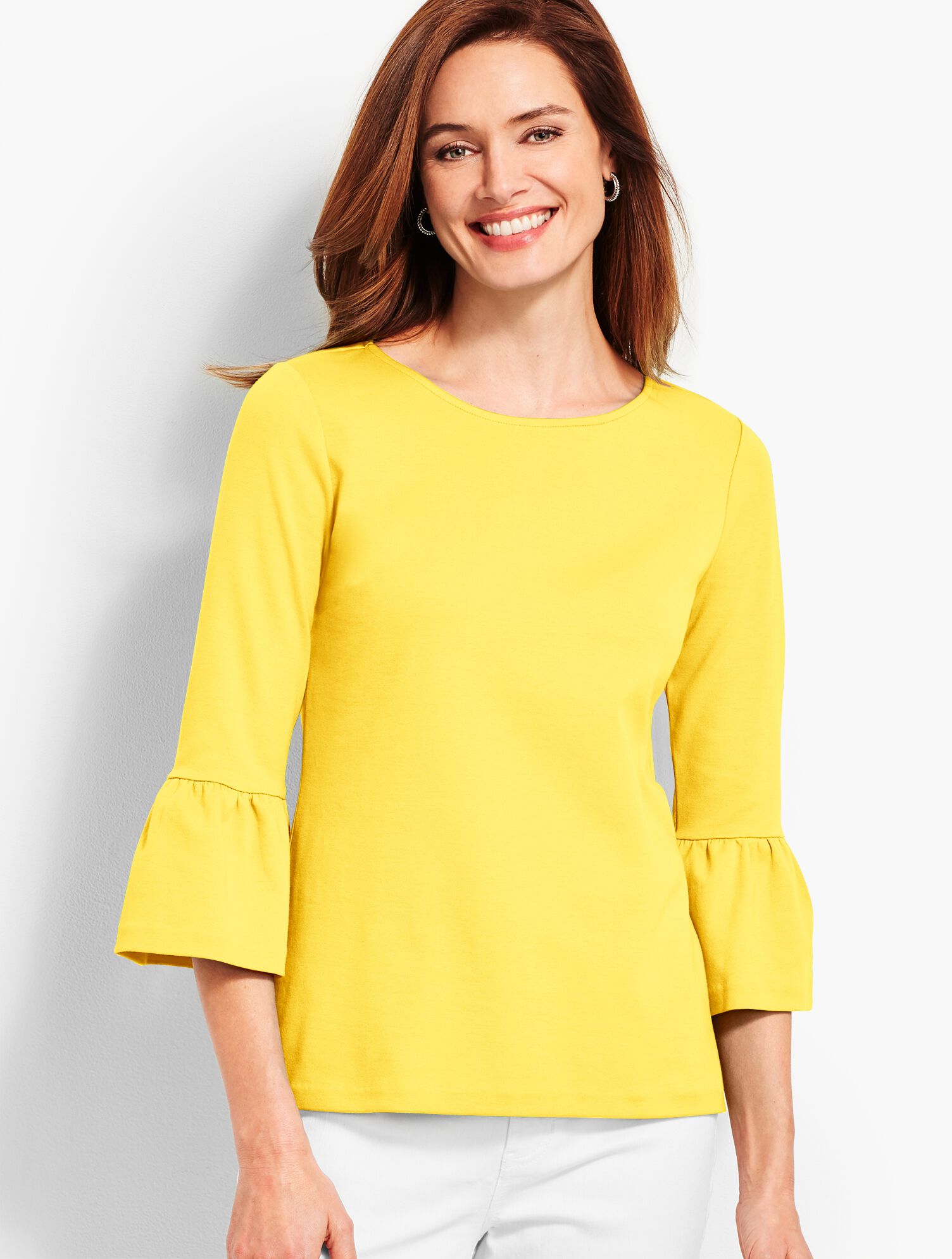 Flare-Sleeve Top