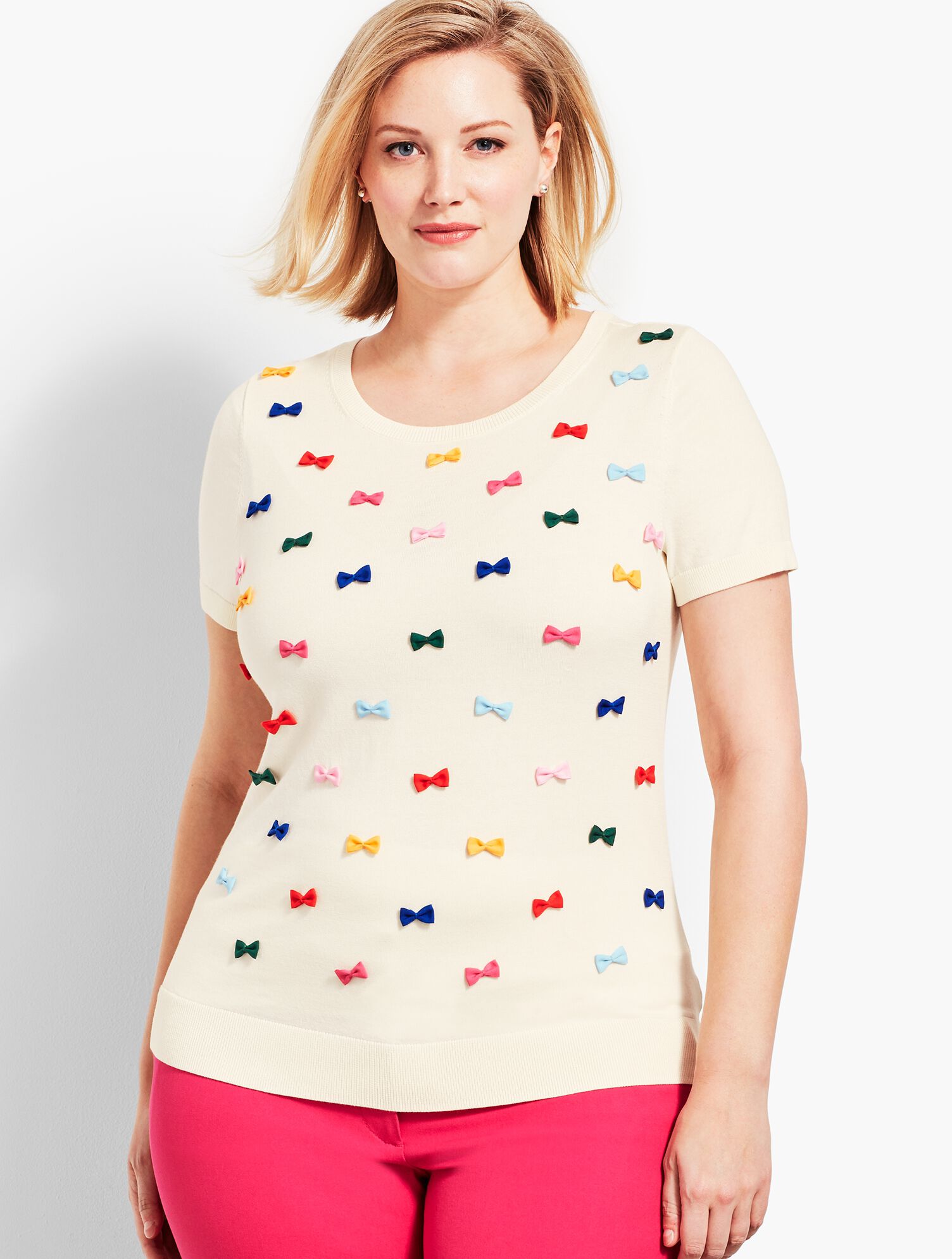 Party Bows Crewneck Sweater