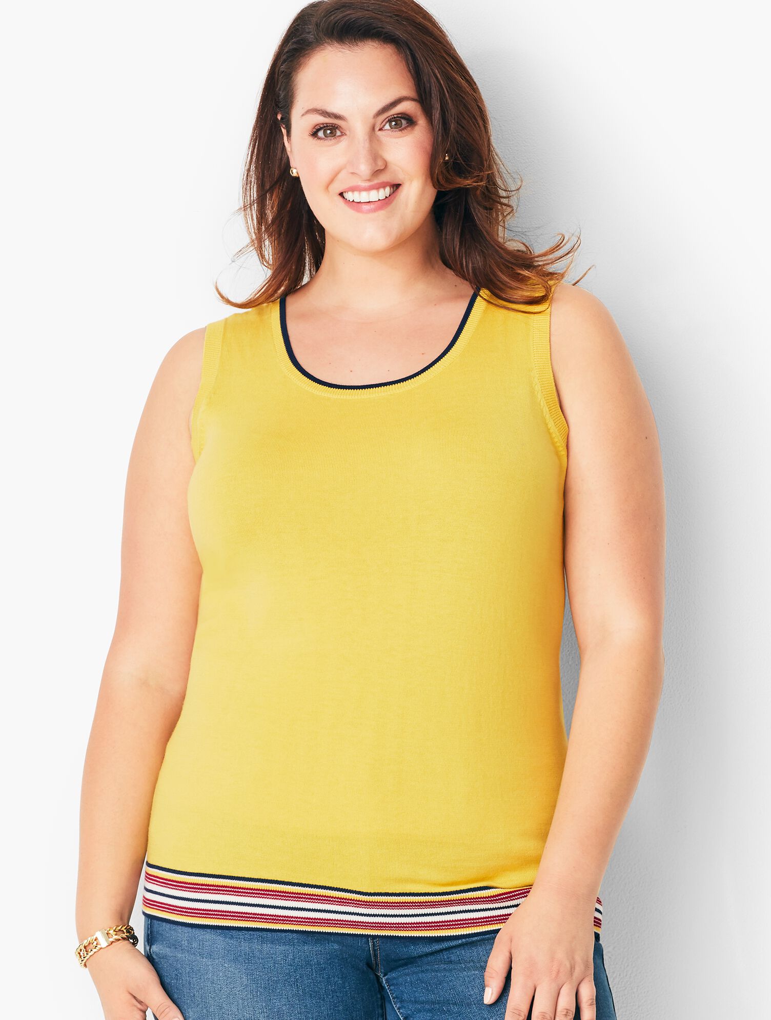 Charming Shell - Geo Border Print