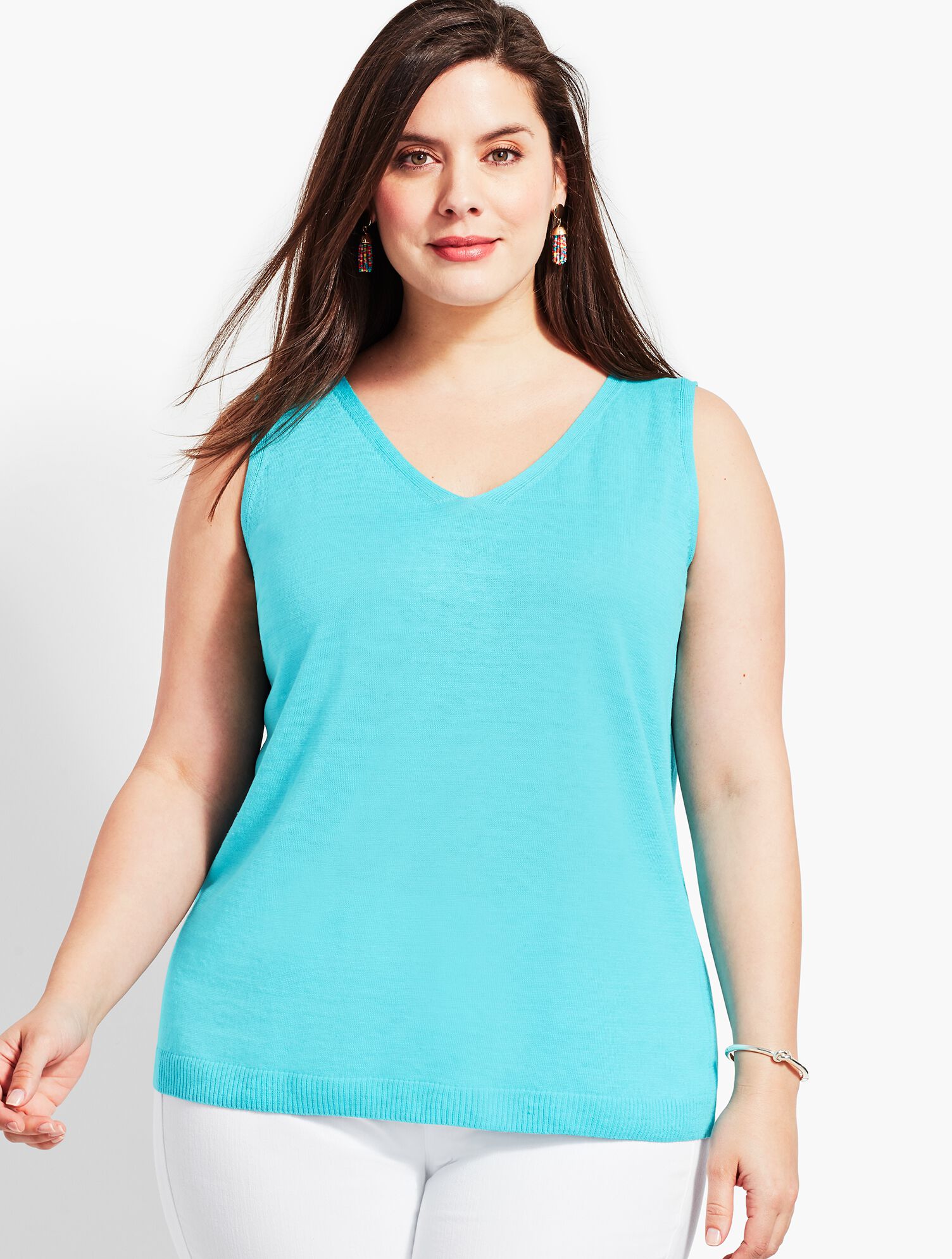 Woman Exclusive V-Neck Sweater Shell