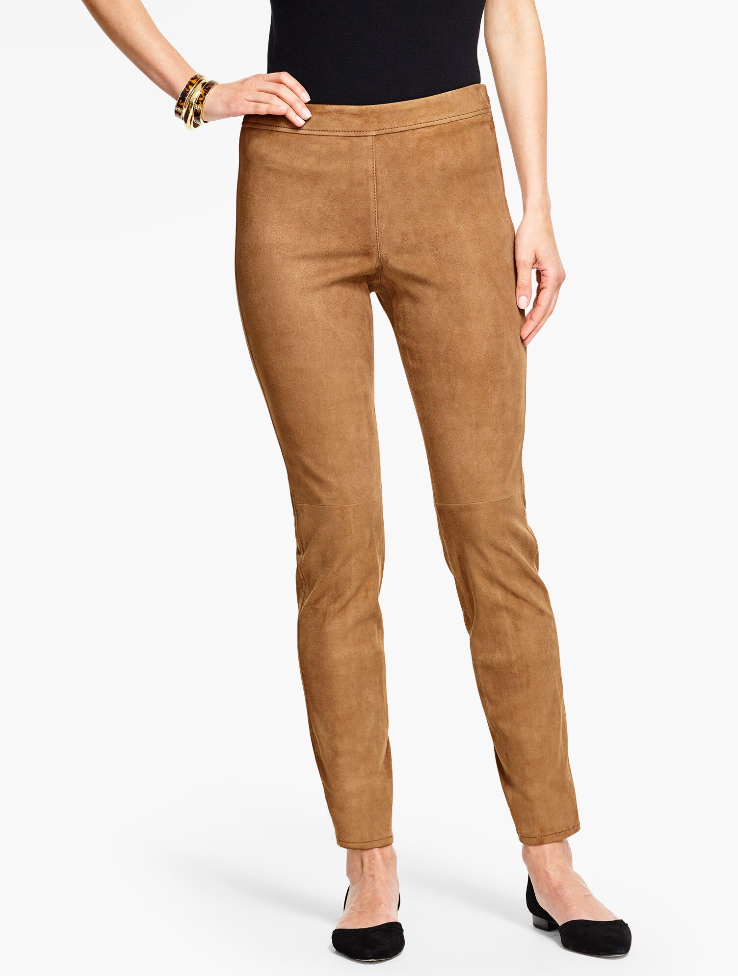 Talbots Suede Leggings