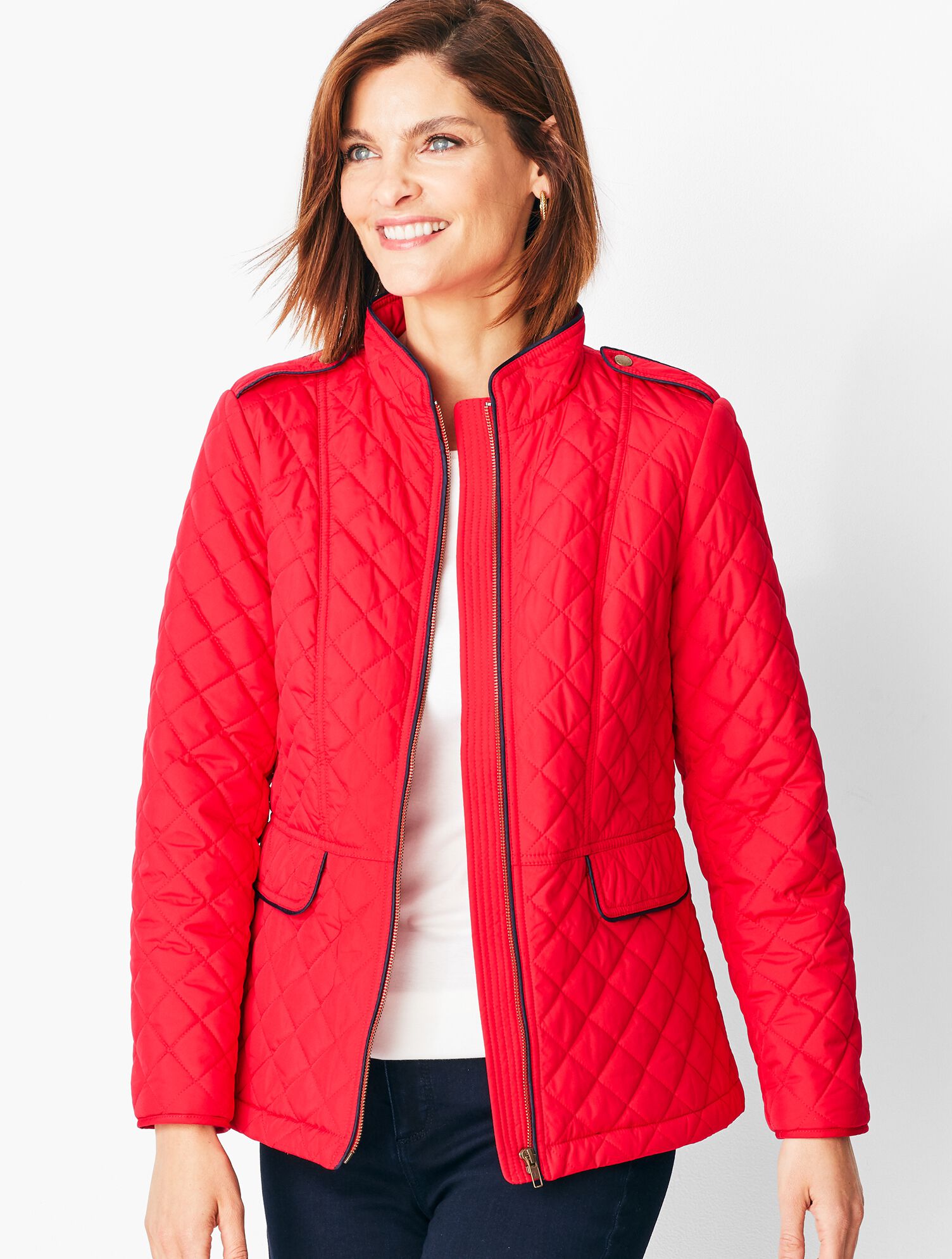 Quilted Military Coat