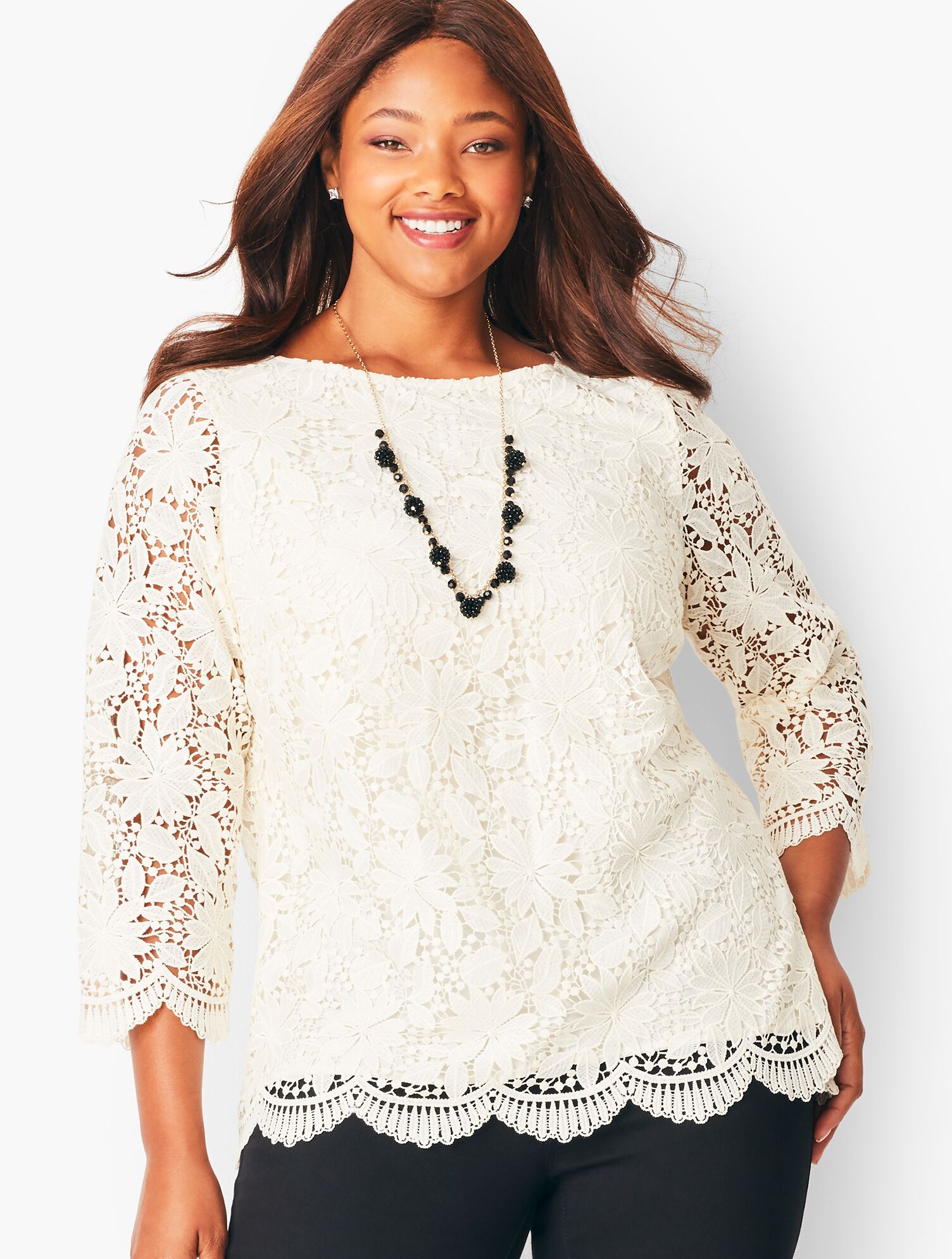 Floral Lace Top