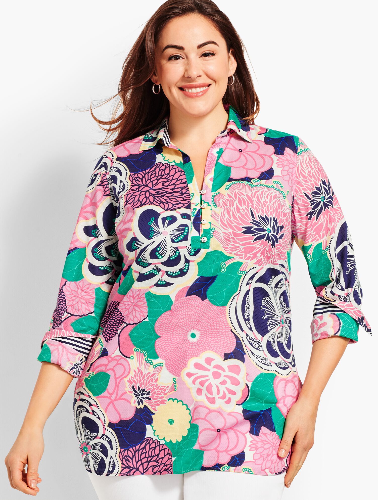 Cotton Popover Tunic