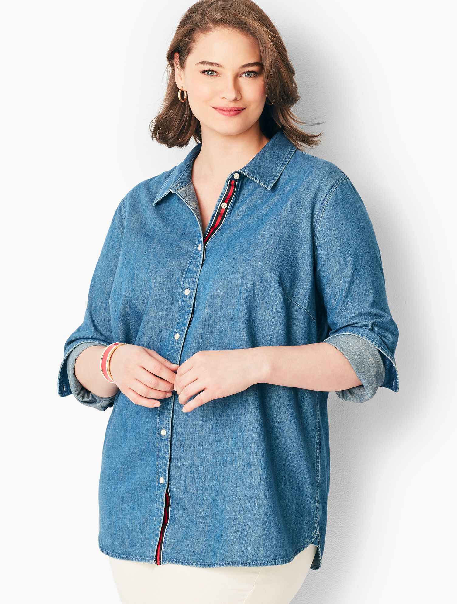 Classic Denim Cotton Shirt